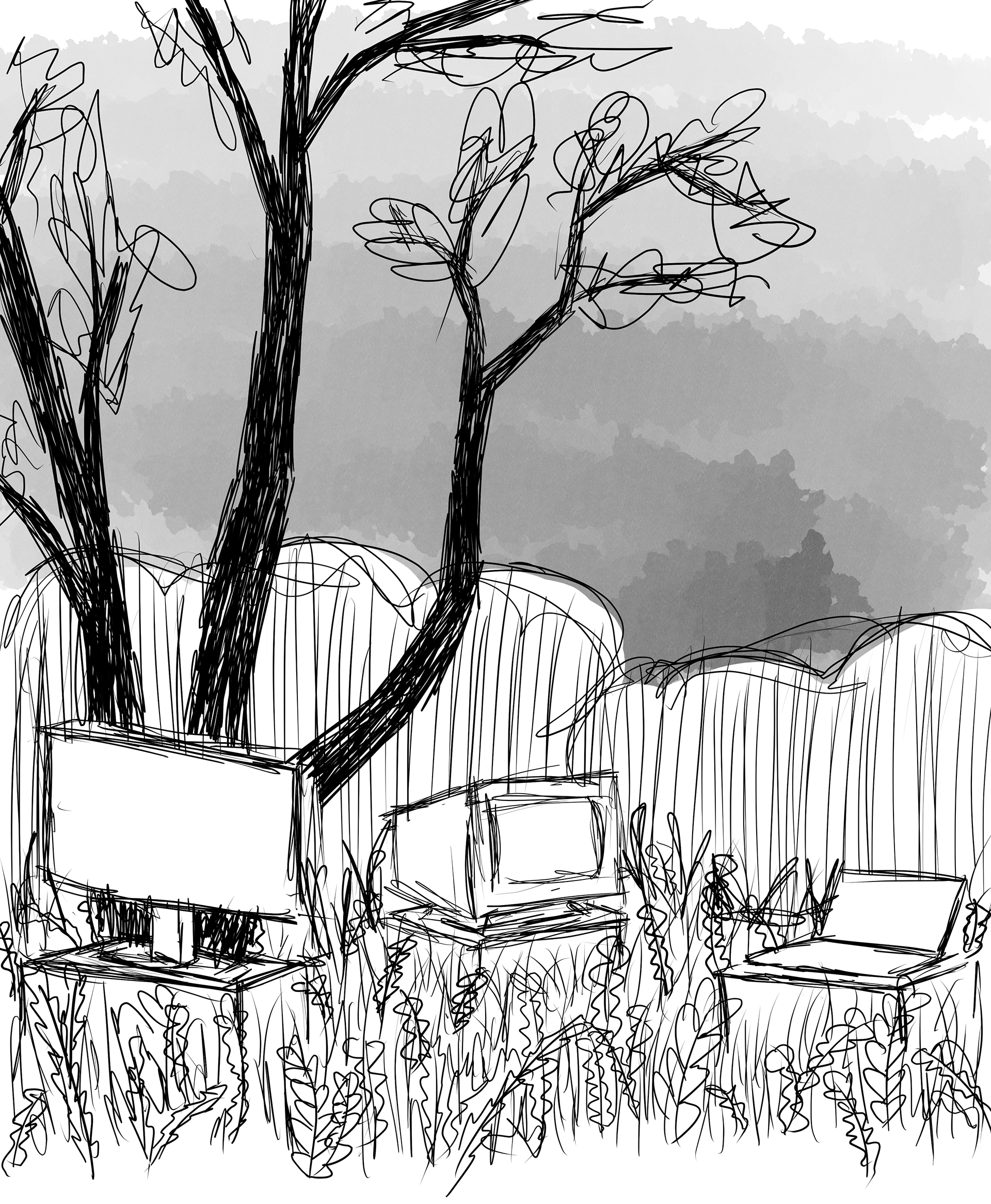 Computers as tombstones
