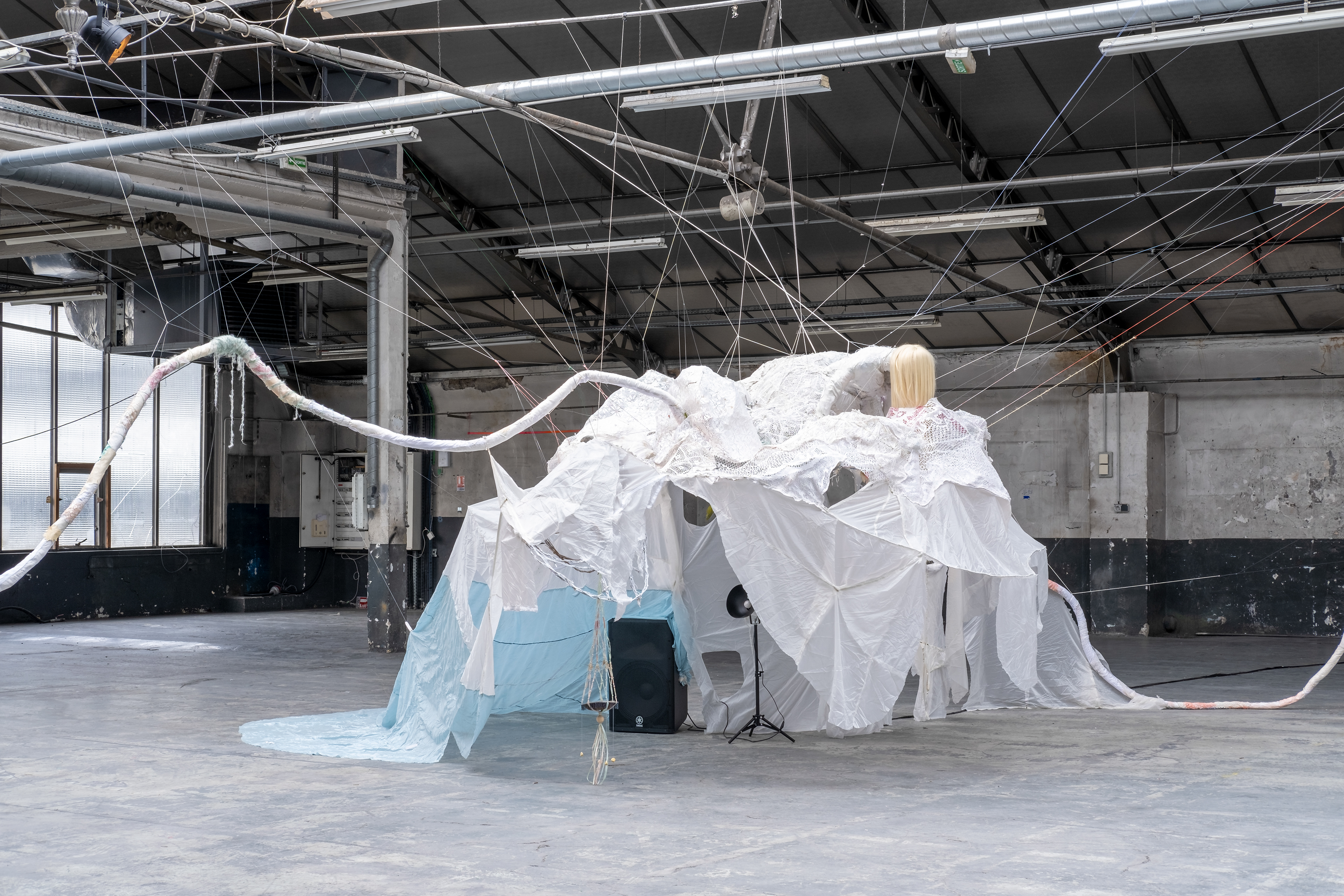 Exhibition "Faire l'autruche" by Vanina Langer, Paris, May 2021