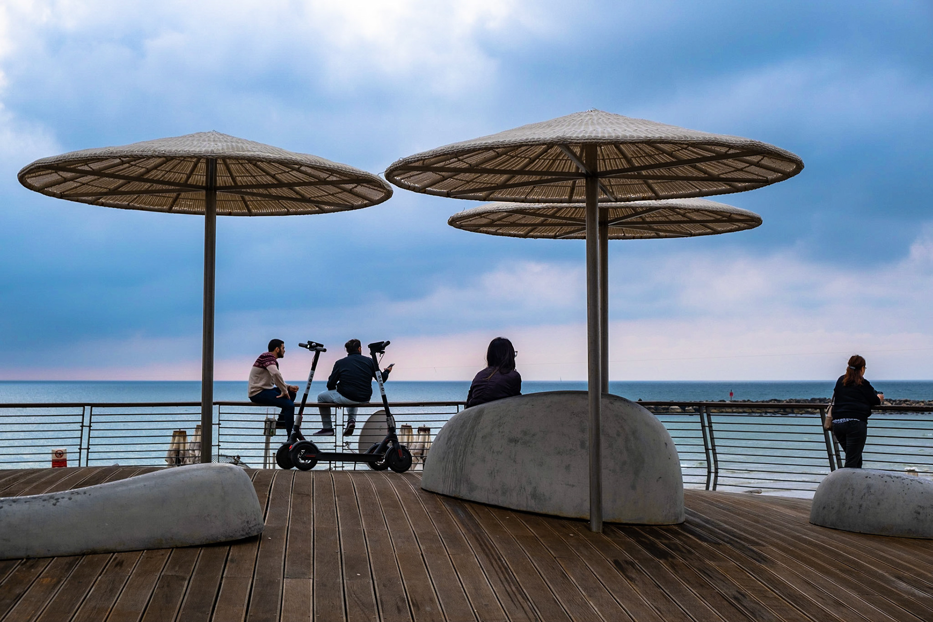 Seafront, Tel Aviv, Israel, March 2019