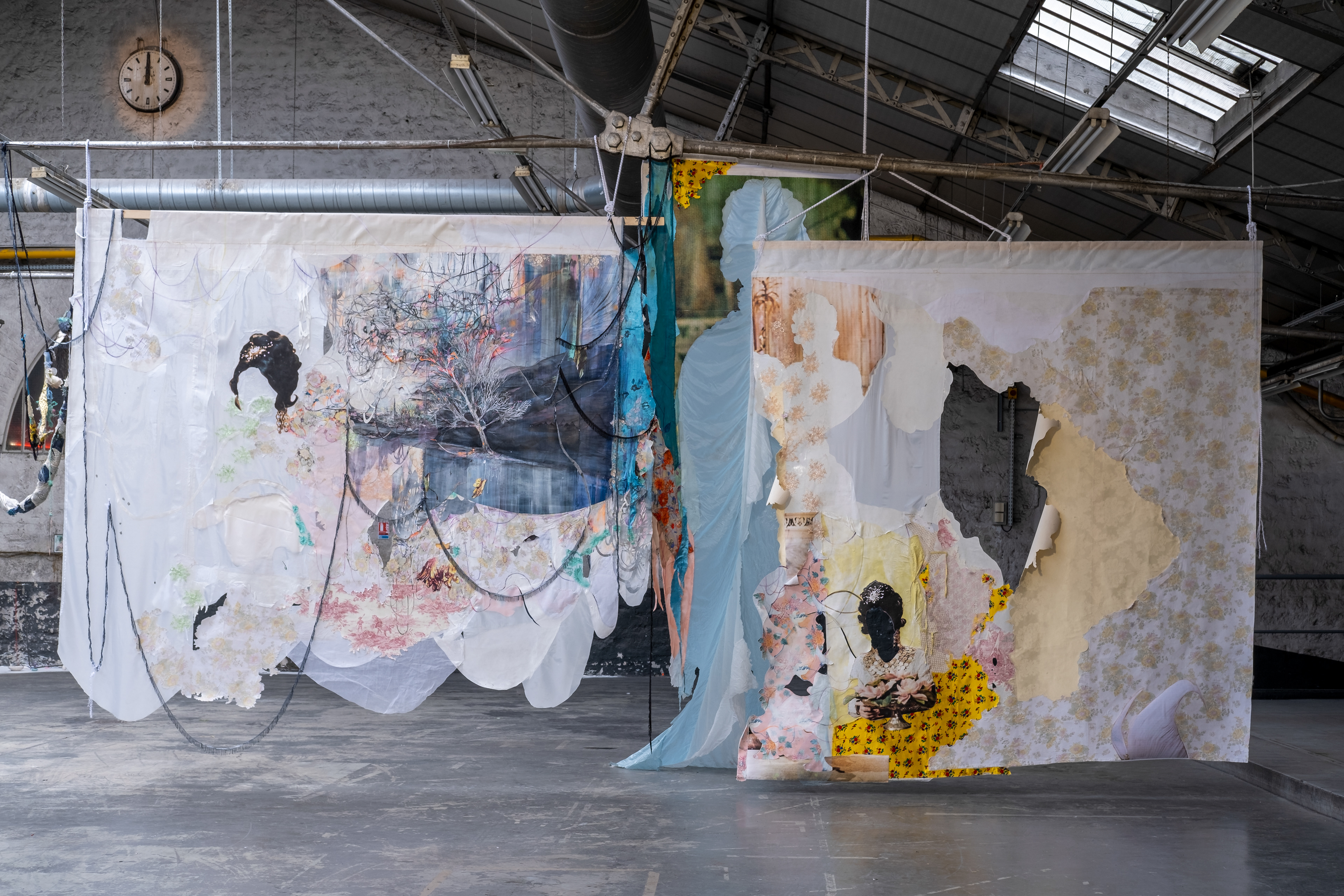 Exhibition "Faire l'autruche" by Vanina Langer, Paris, May 2021