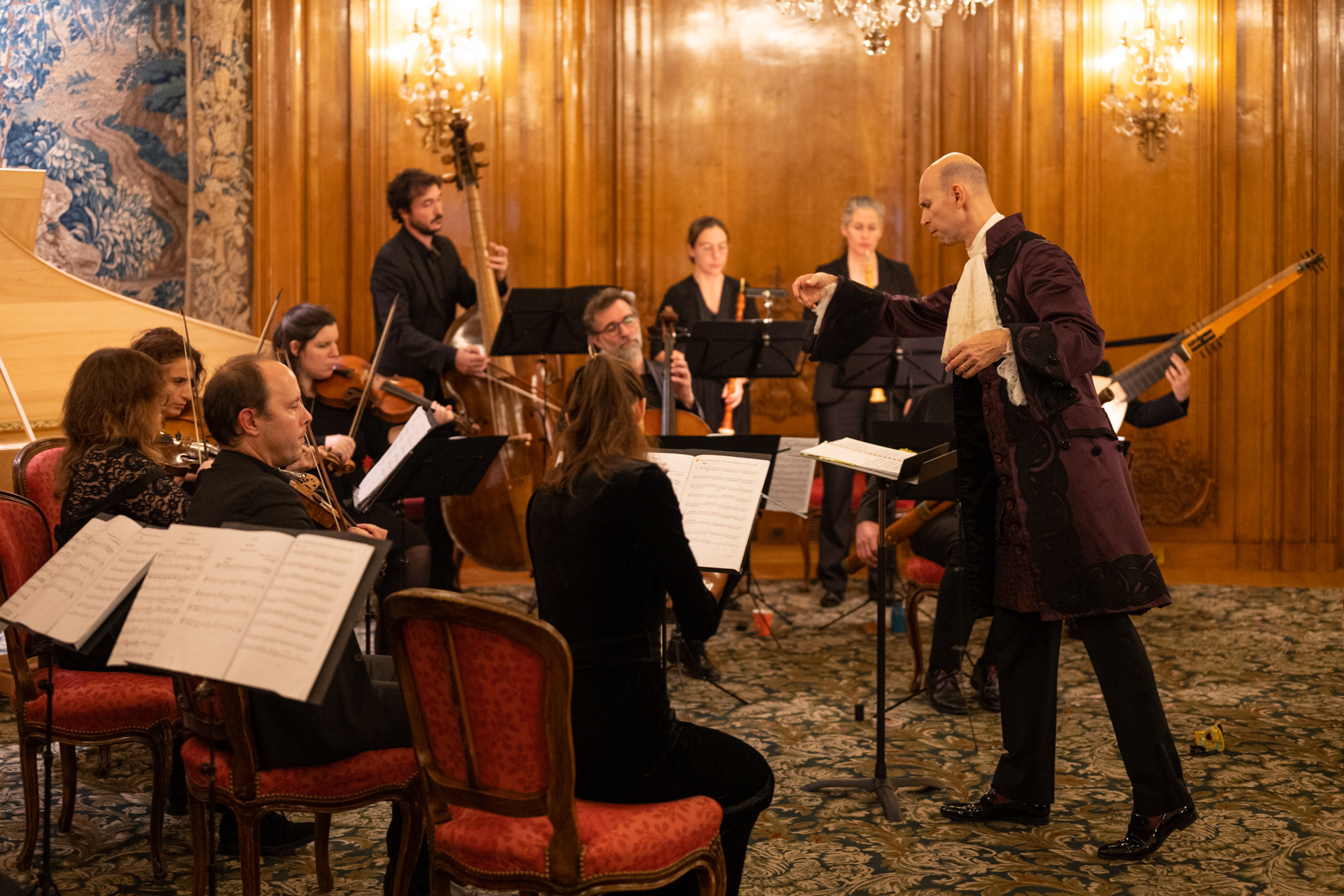 Palais Royal Orchestra, Hôtel Bristol, Paris, November 2023