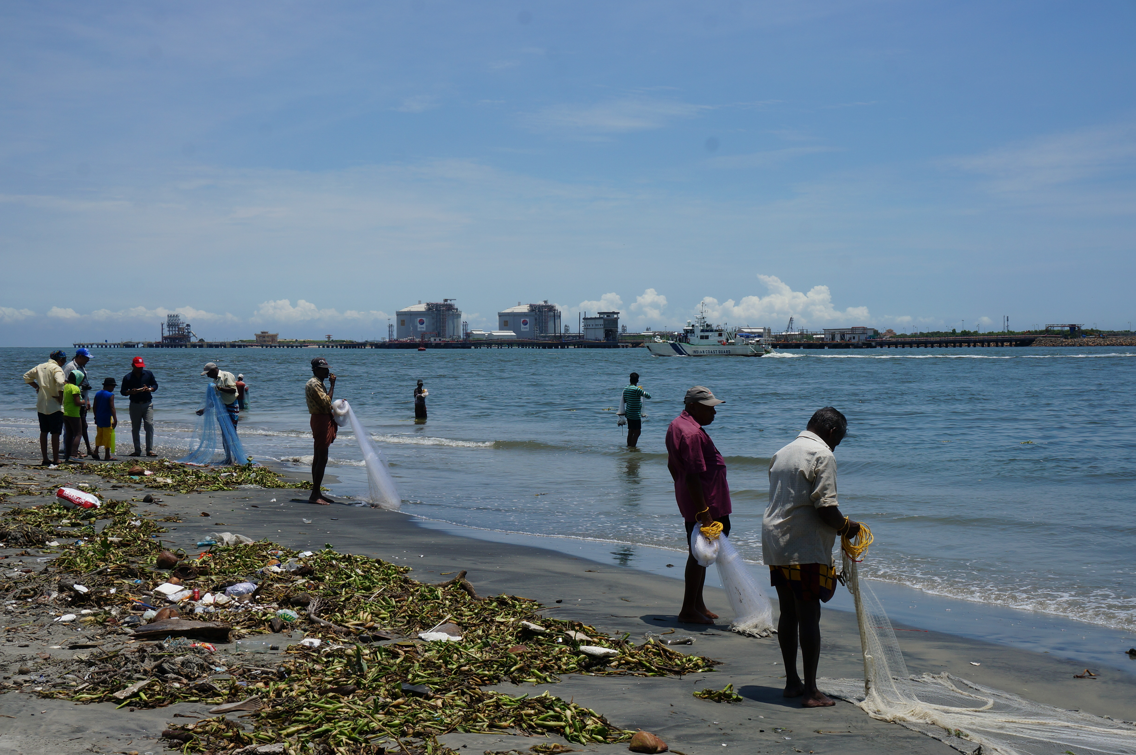 Fishermen in Kochi, Kerala