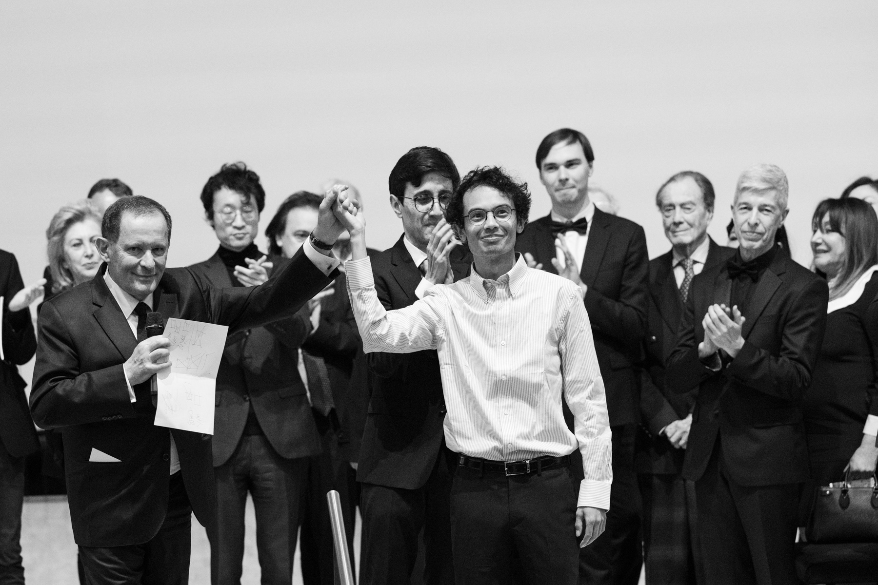 Zachary Weiner, winner of the Concours International des Grands Amateurs de Piano in Paris, April 2023