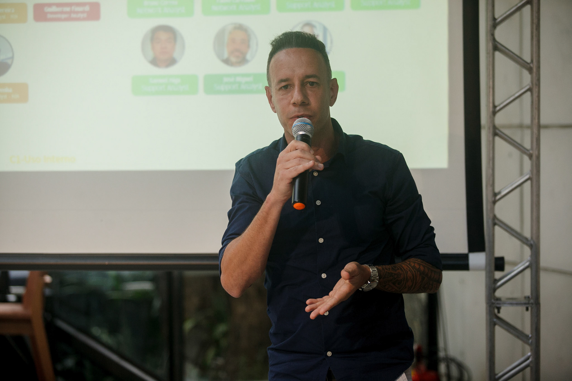 Evento Axians Moment 2024 realizado no restaurante Pavino.