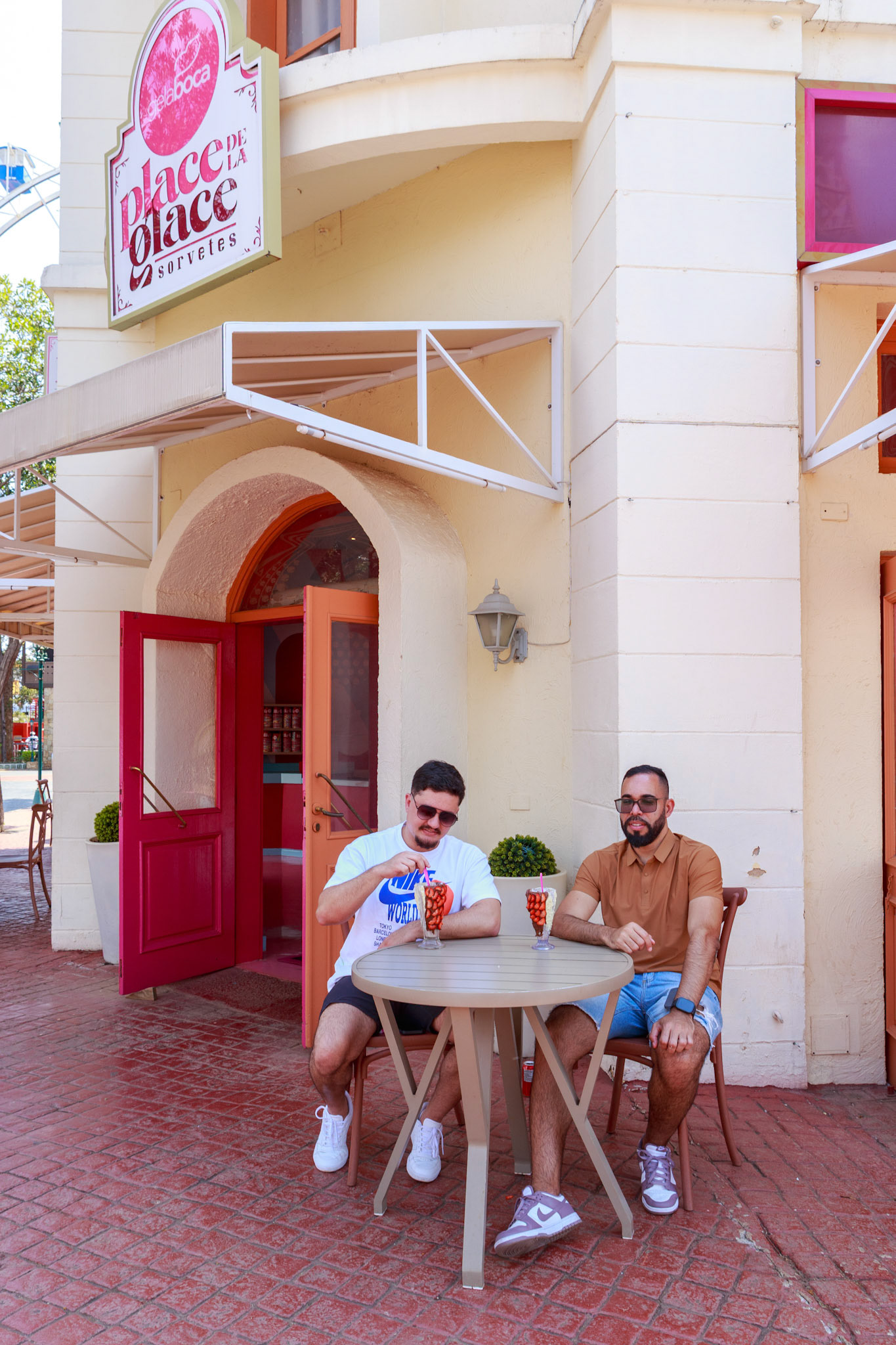 Ação promocional Gelaboca Day no Hopi Hari, durante a temporada de apresentaçoões de Circo dos Horres: A Horigem