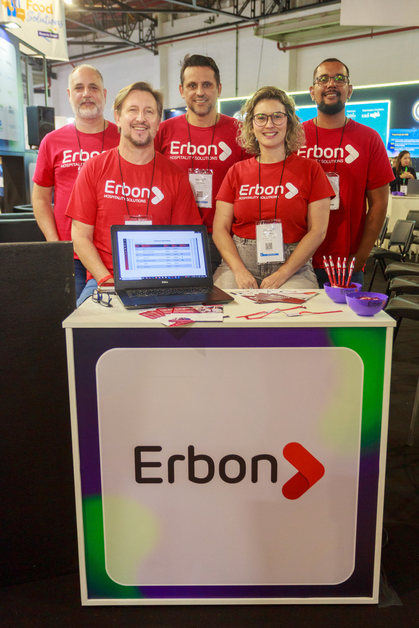 Fotos ambientes estande HSMAI na feira Equipotel 2025