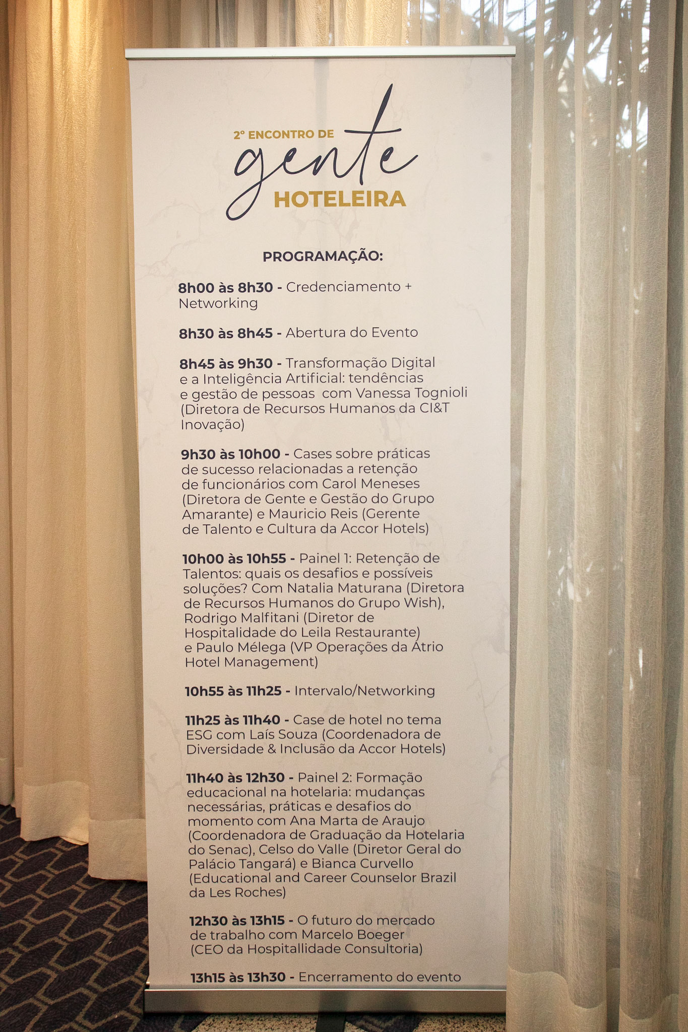 2˚ Encontro de Gente Hoteleira - Organizado por Hotel Consul e Hoteliwer Nwes