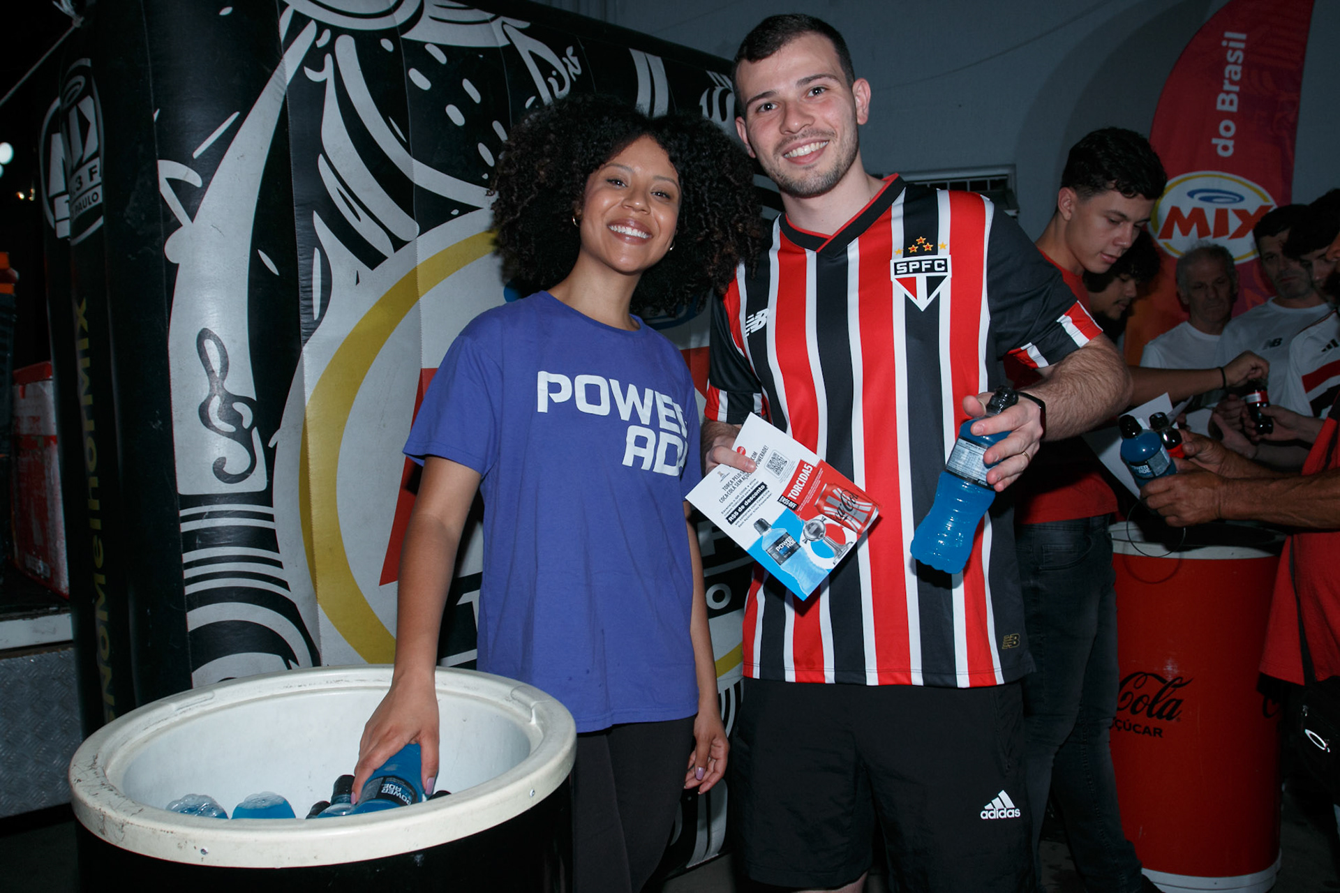 Sampling Coca-Cola e Power Ede, Morumbis, Morumbi, Copa Sul-Americana. São Paulo X Botafogo