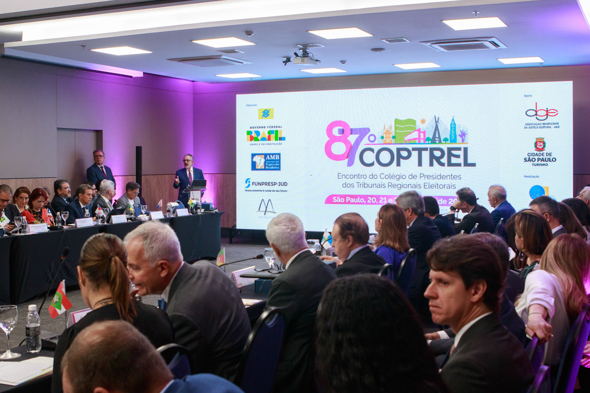 Encontro do Colégio de Presidentes dos Tribunais Regionais Eleitorais - São Paulo - SP