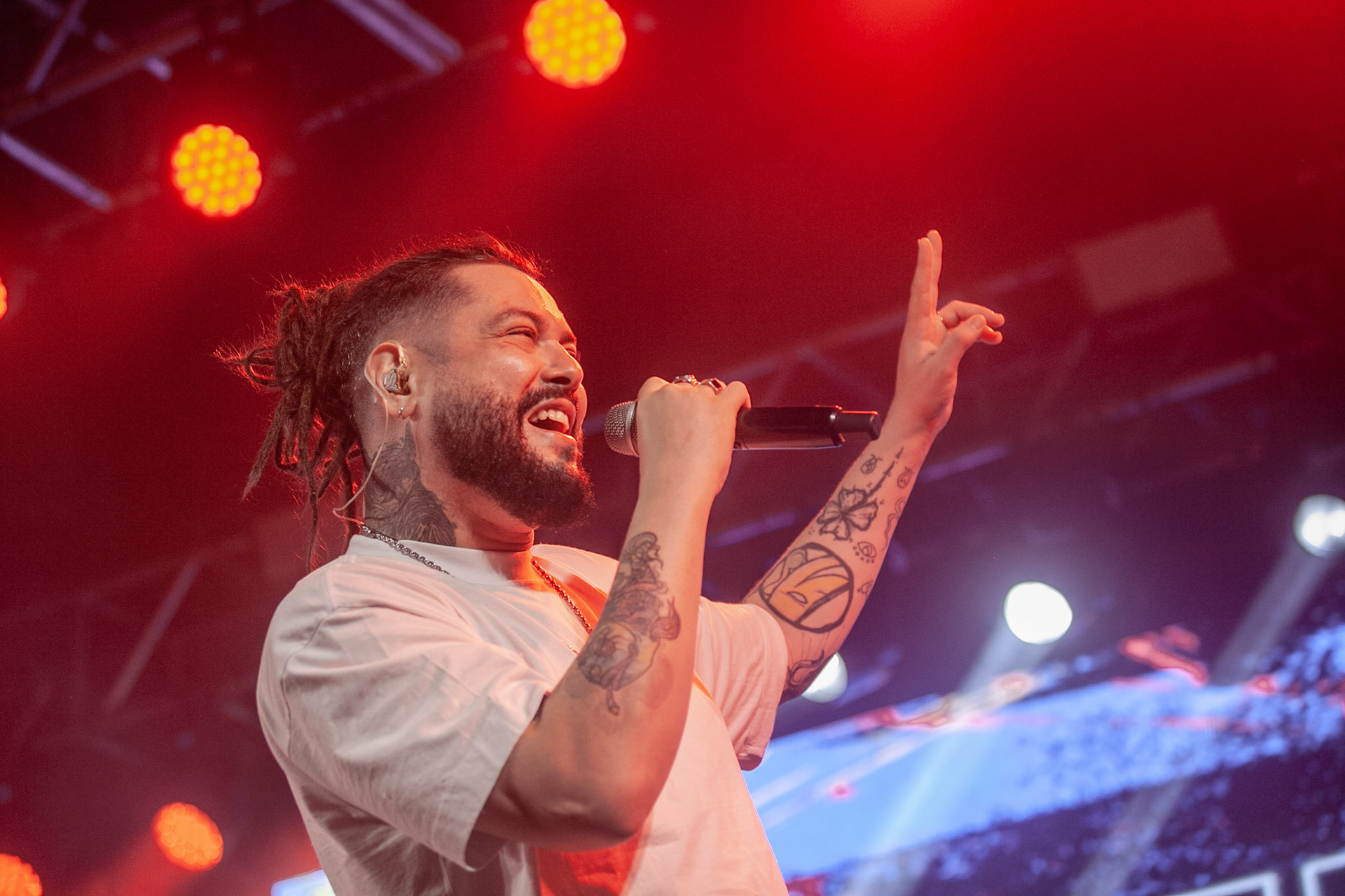 Show da banda Maneva na Stage Hall Mogi das Cruzes