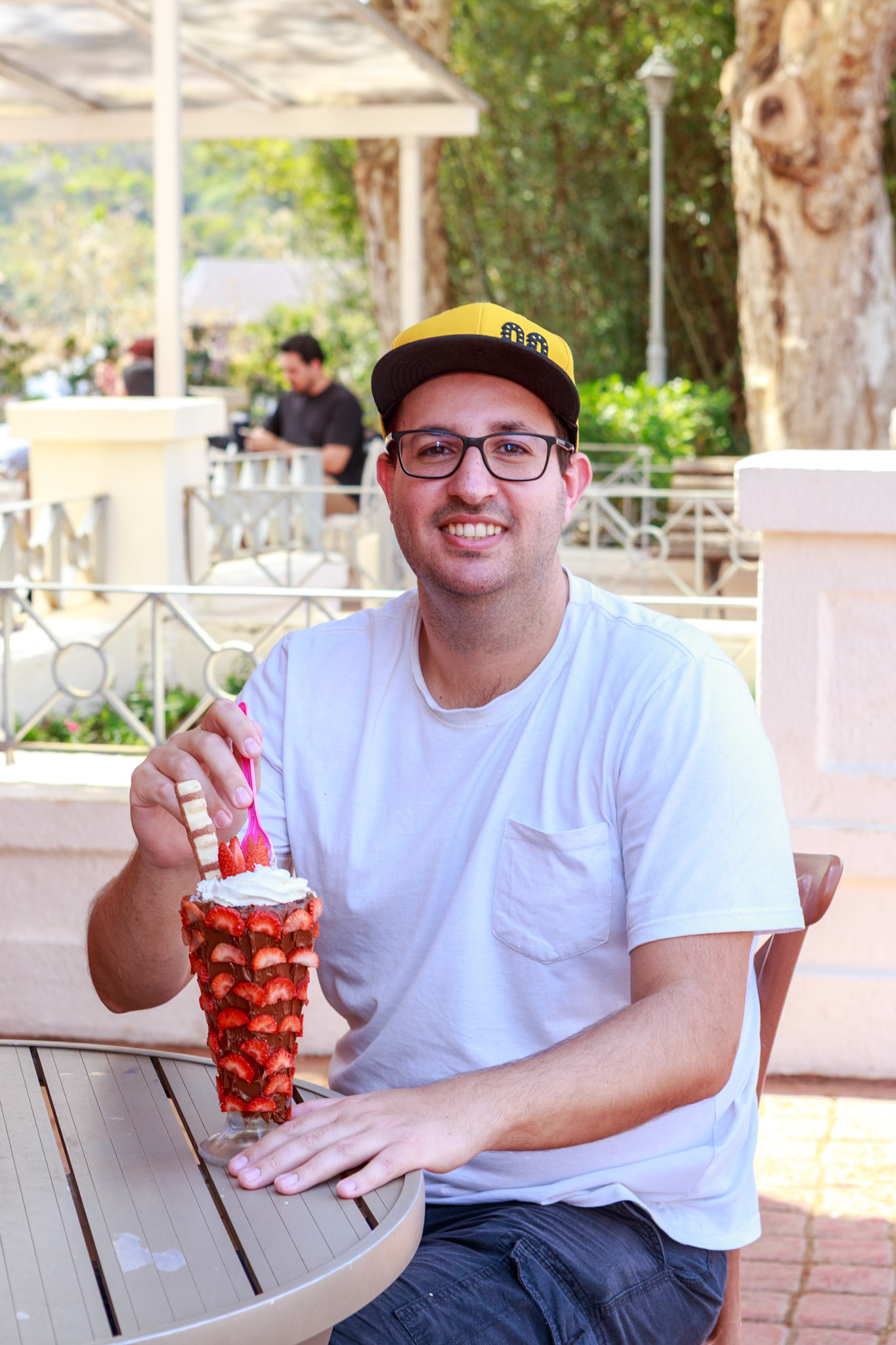 Ação promocional Gelaboca Day no Hopi Hari, durante a temporada de apresentaçoões de Circo dos Horres: A Horigem