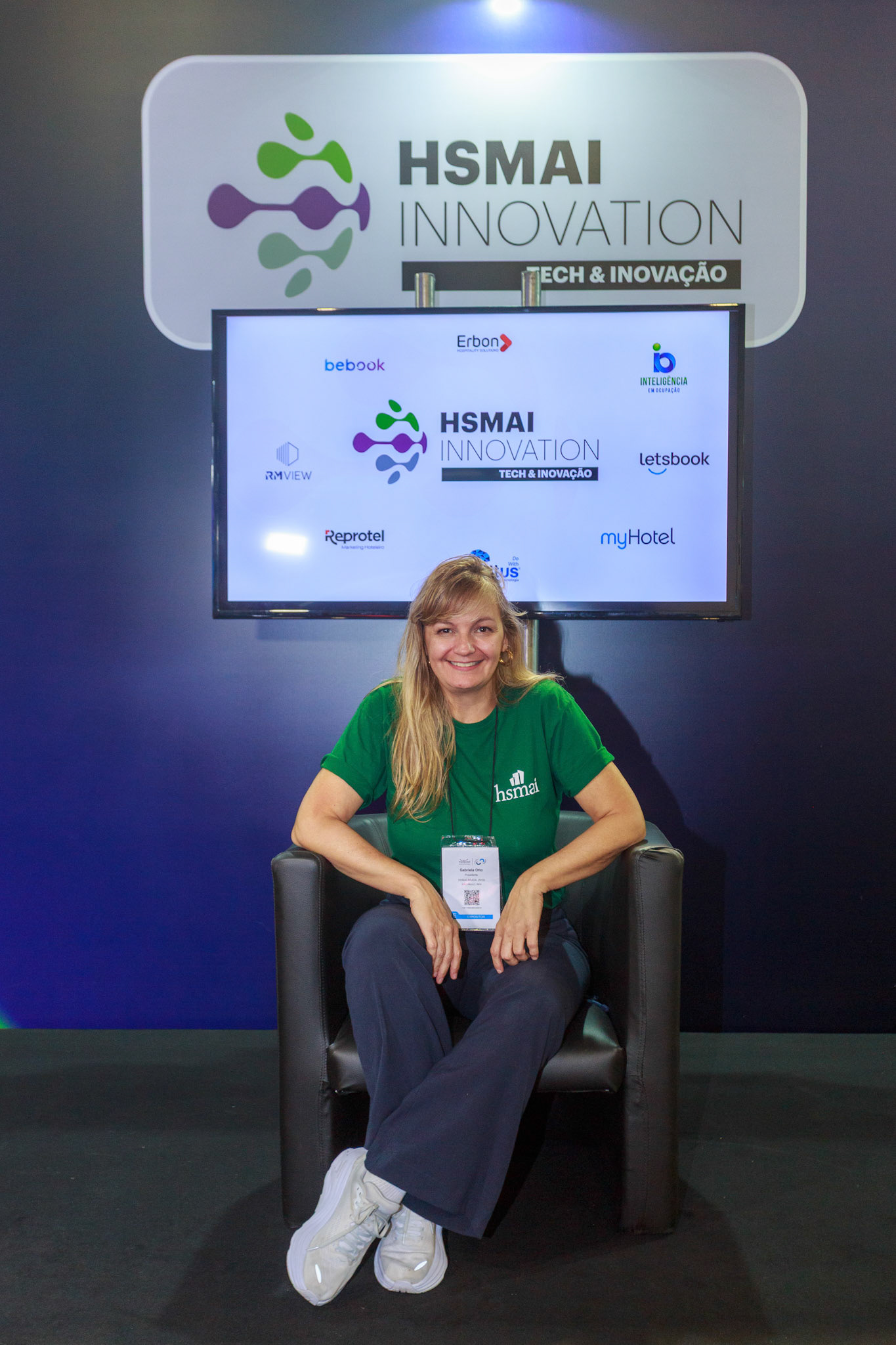 Fotos ambientes estande HSMAI na feira Equipotel 2025