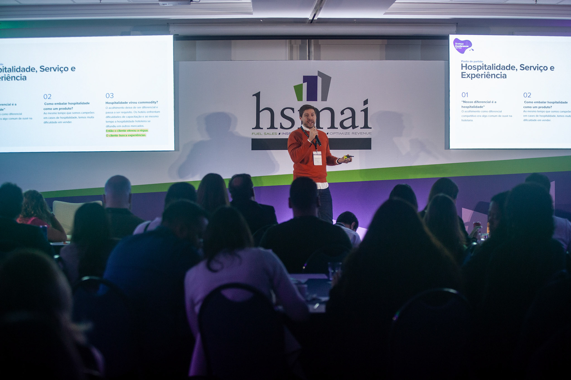 Evento HSMAI - 12ª Strategy Conference 2025 no hotel eSuites Transamerica Congonhas