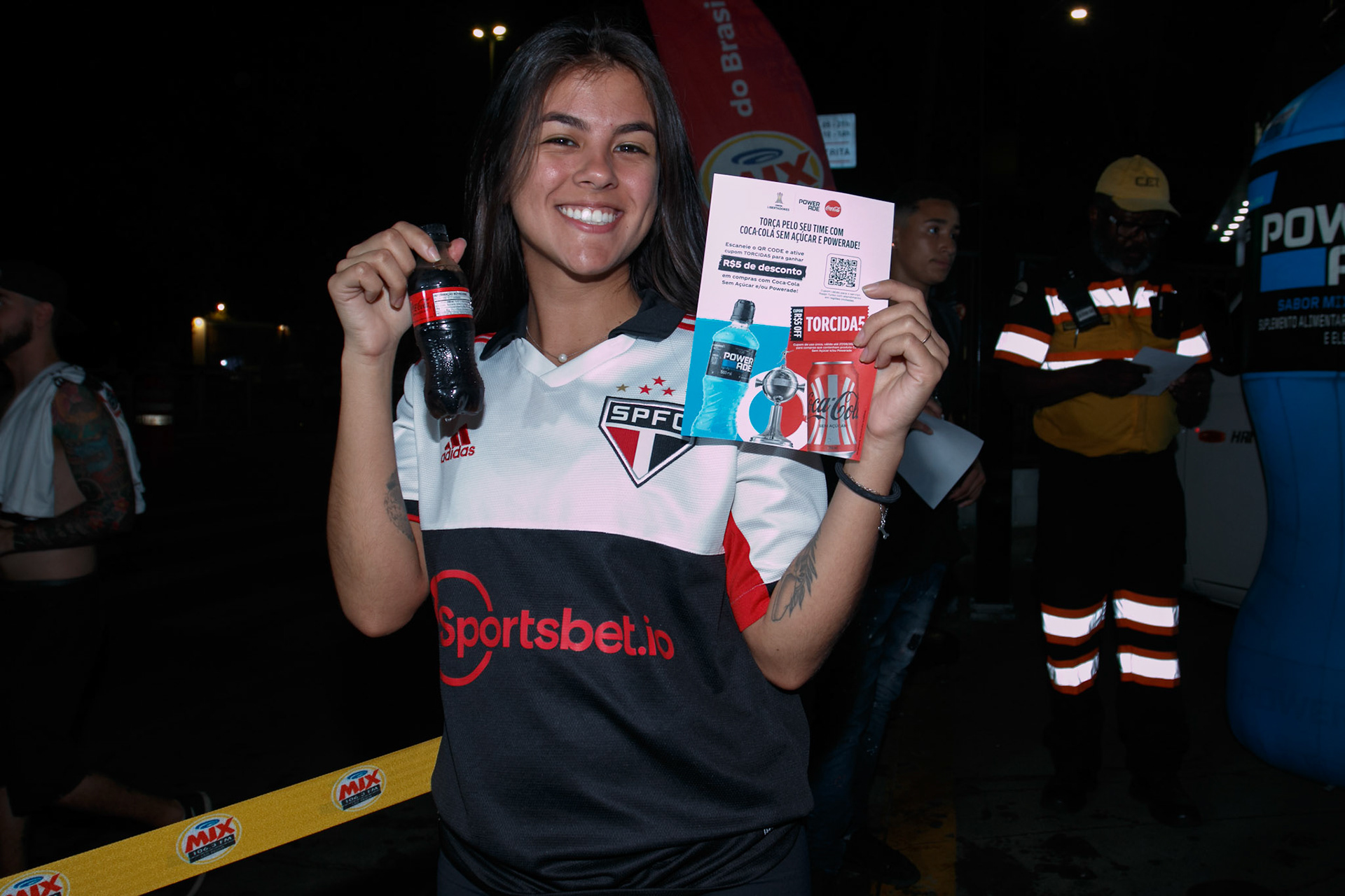 Sampling Coca-Cola e Power Ede, Morumbis, Morumbi, Copa Sul-Americana. São Paulo X Botafogo