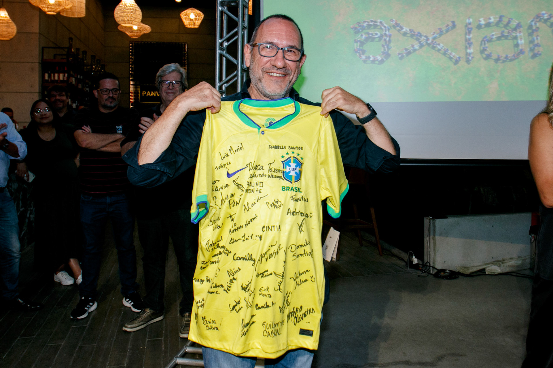 Evento Axians Moment 2024 realizado no restaurante Pavino.