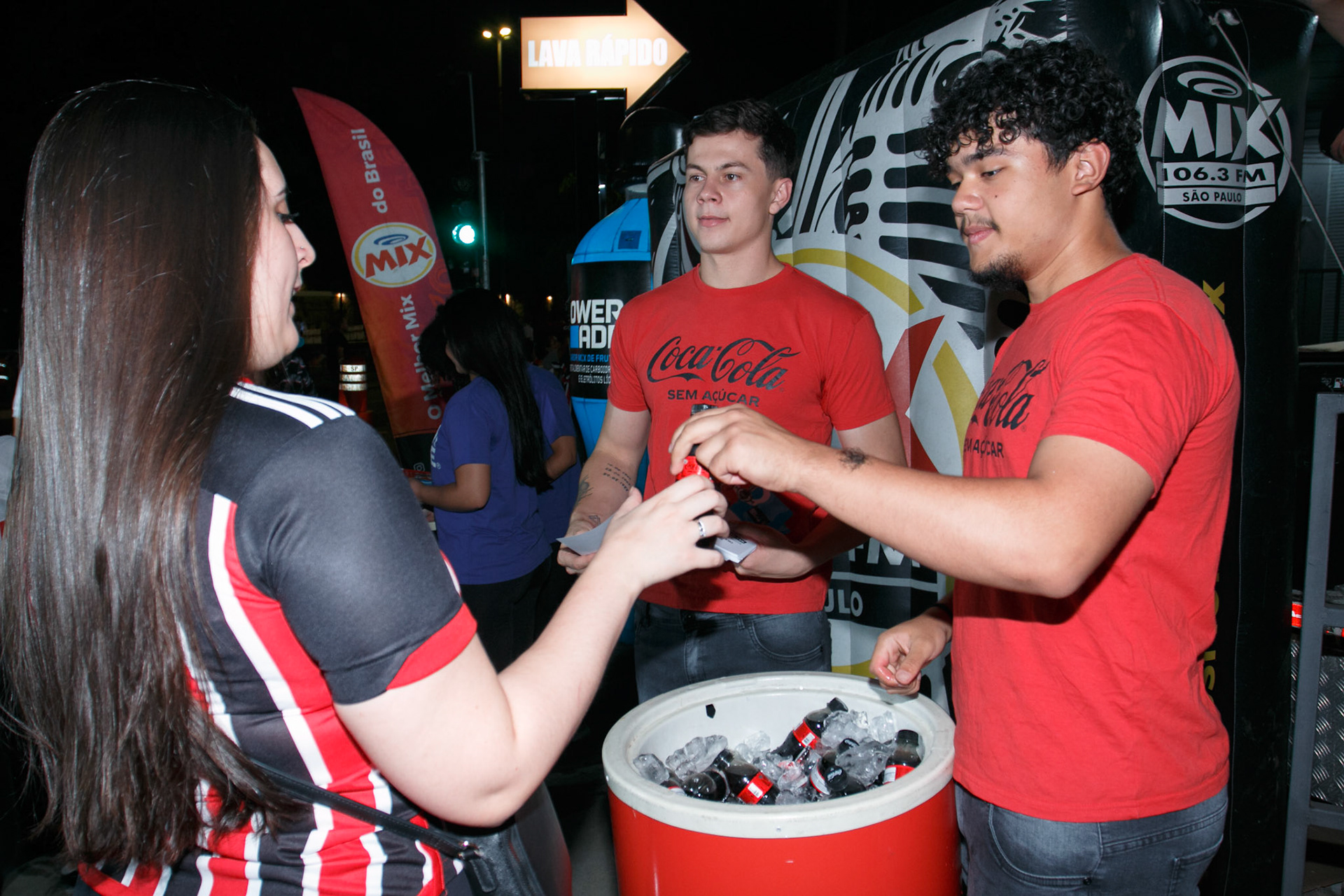 Sampling Coca-Cola e Power Ede, Morumbis, Morumbi, Copa Sul-Americana. São Paulo X Botafogo
