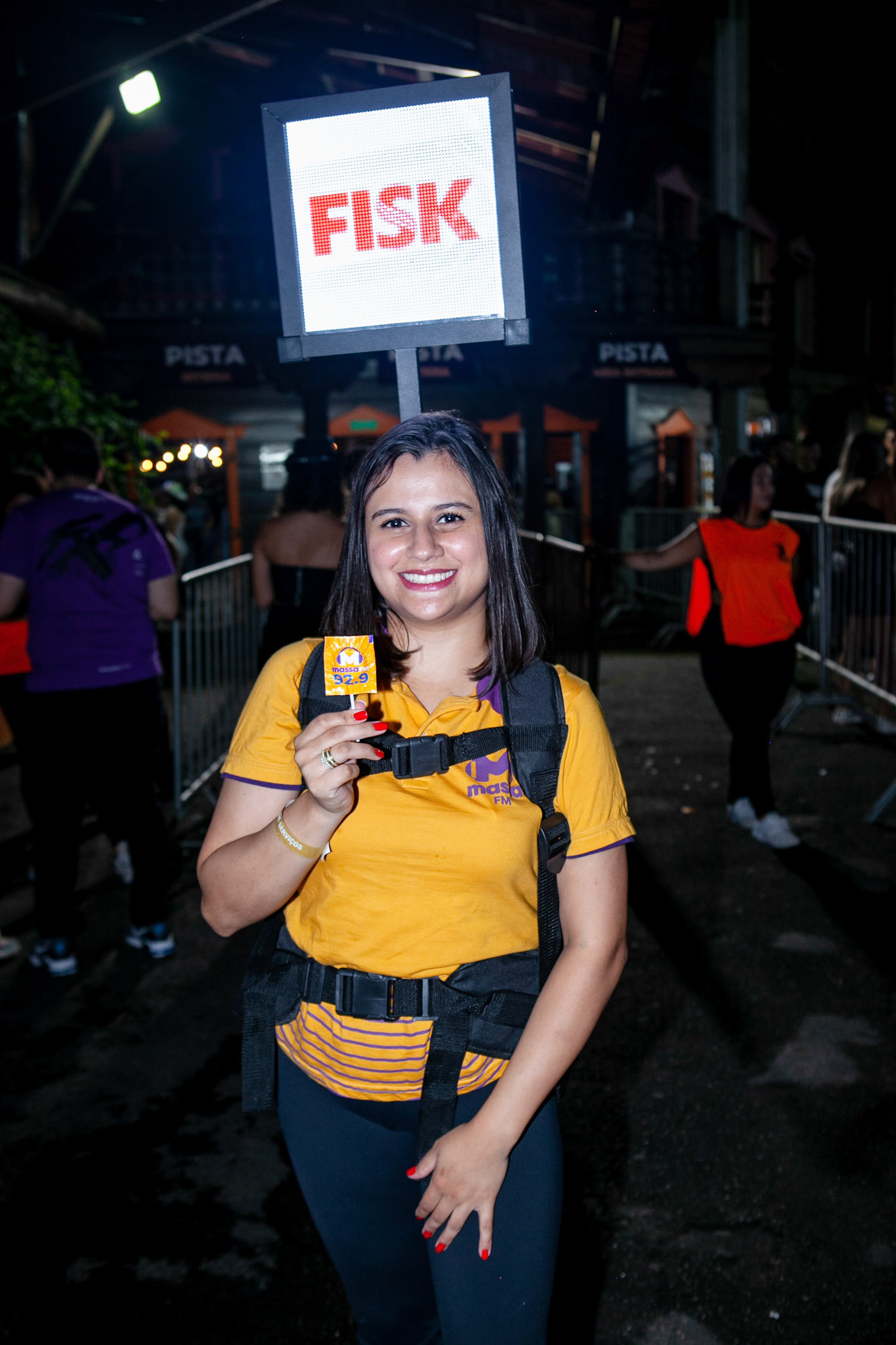 Apresentação do Show Ana Castela, no Estanciância Alto da Serra, Realização e divulgação da rádio Massa Fm, patriocinio Fisk