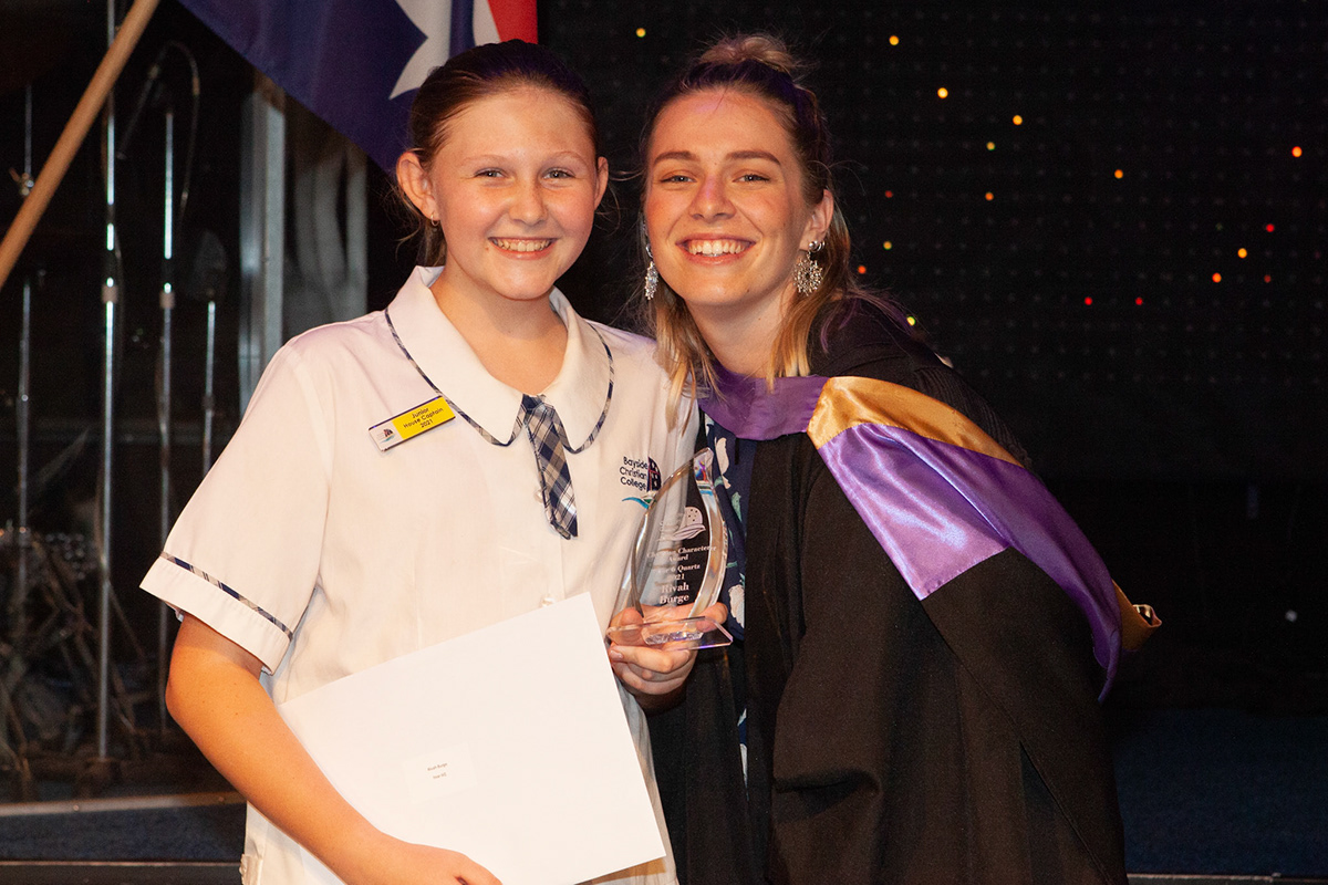 Bayside Christian College - Hervey Bay - Awards Year 4–6 2021