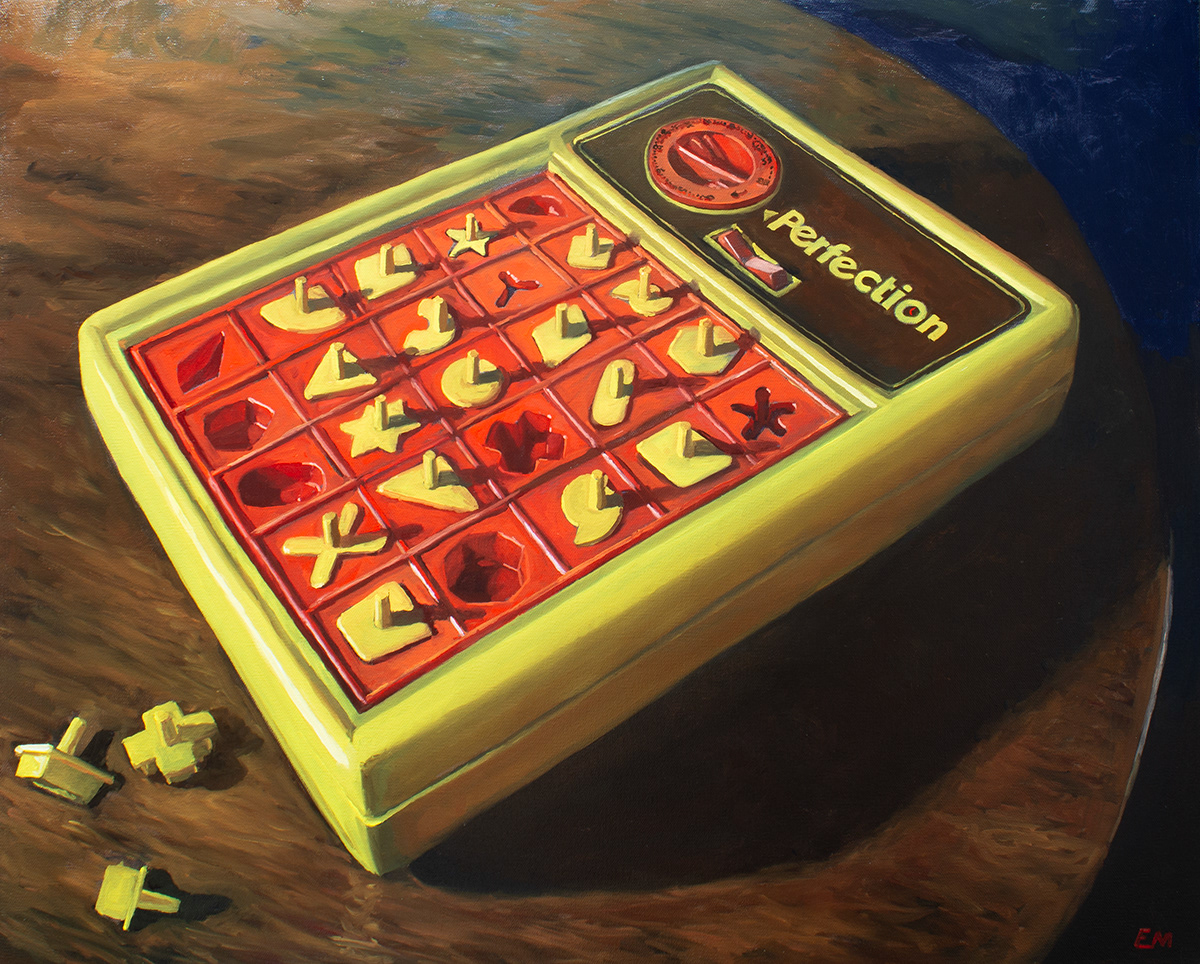 "Childhood Trauma" 2025 oil on canvas, 24”x 30” $432