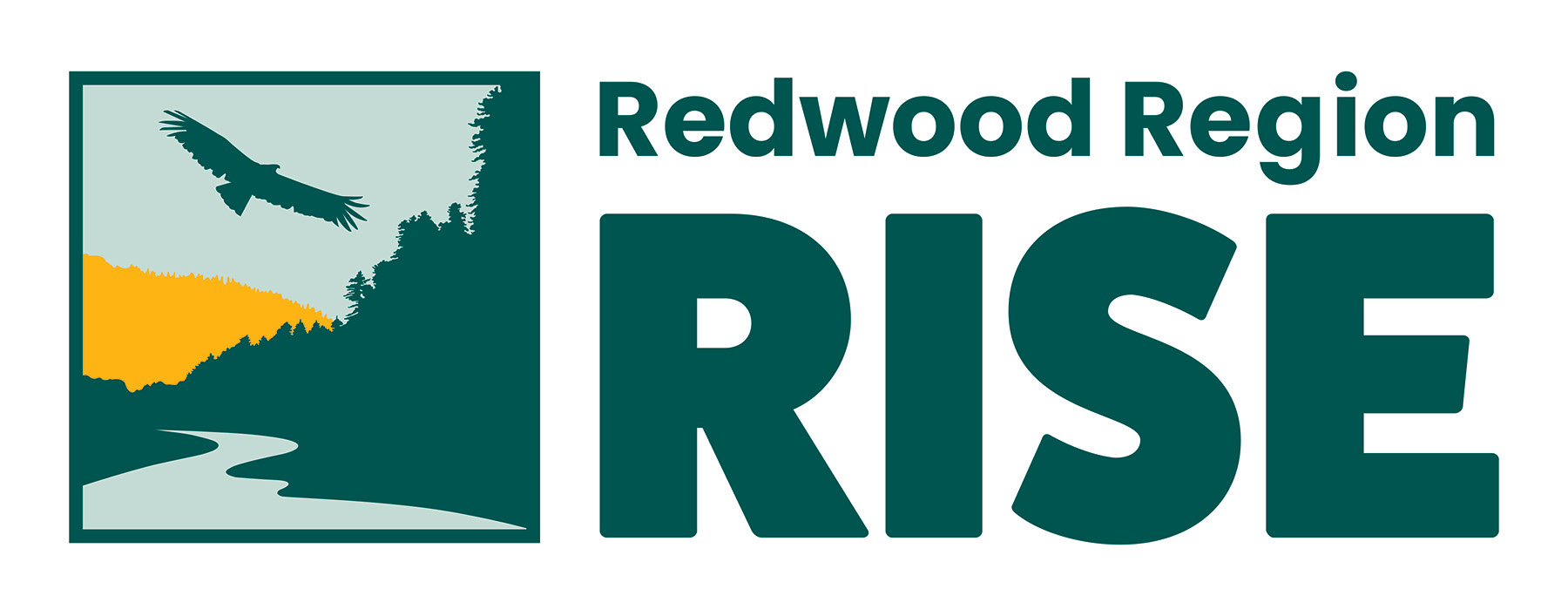 2023 Logo Design contest winner for the Redwood Region Rise program at Cal Poly Humboldt