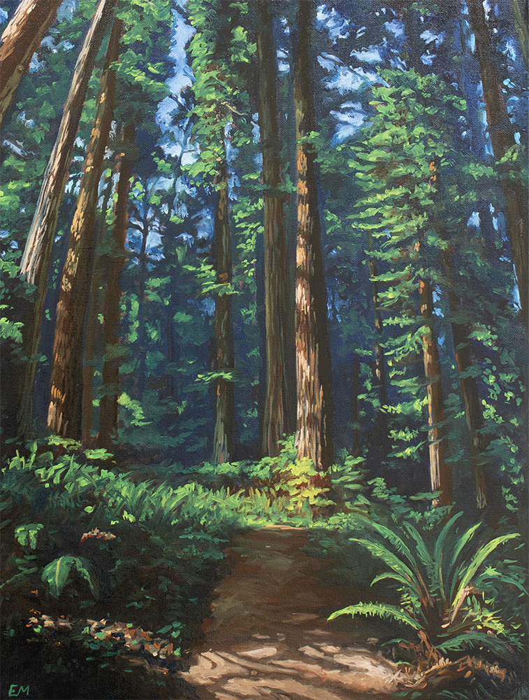 "Seeking Greatness" 2025 oil on canvas. 24"x18" SOLD