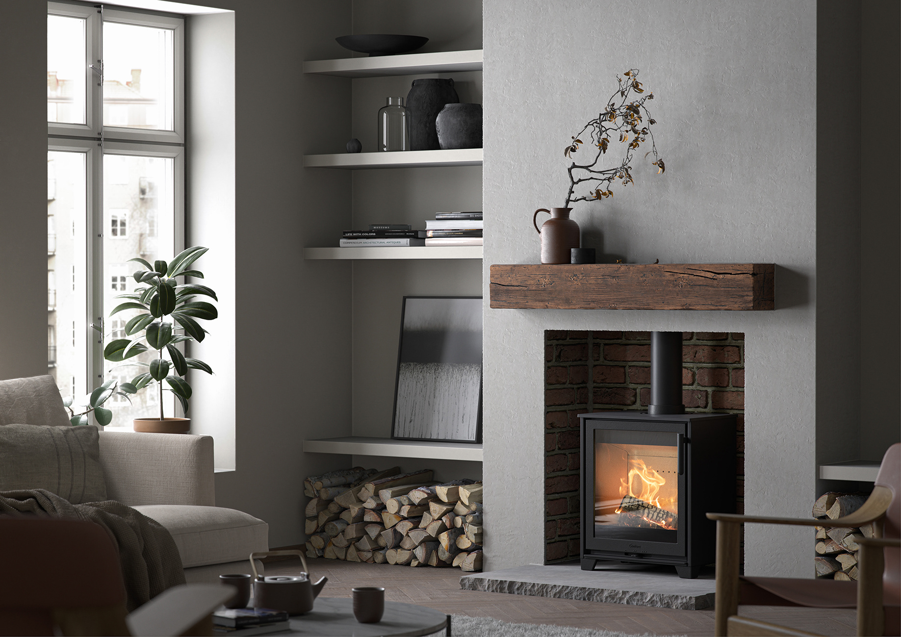 Interior Design and Styling. Contura 3D-production, 3D-artist: Henrik Karlsson 