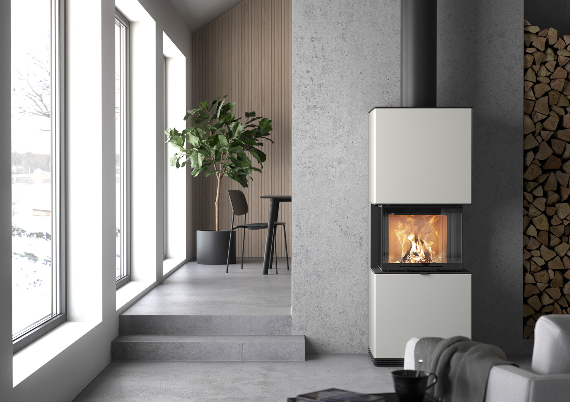 Interior Design and Styling. Contura 3D-production, 3D-artist: Henrik Karlsson 