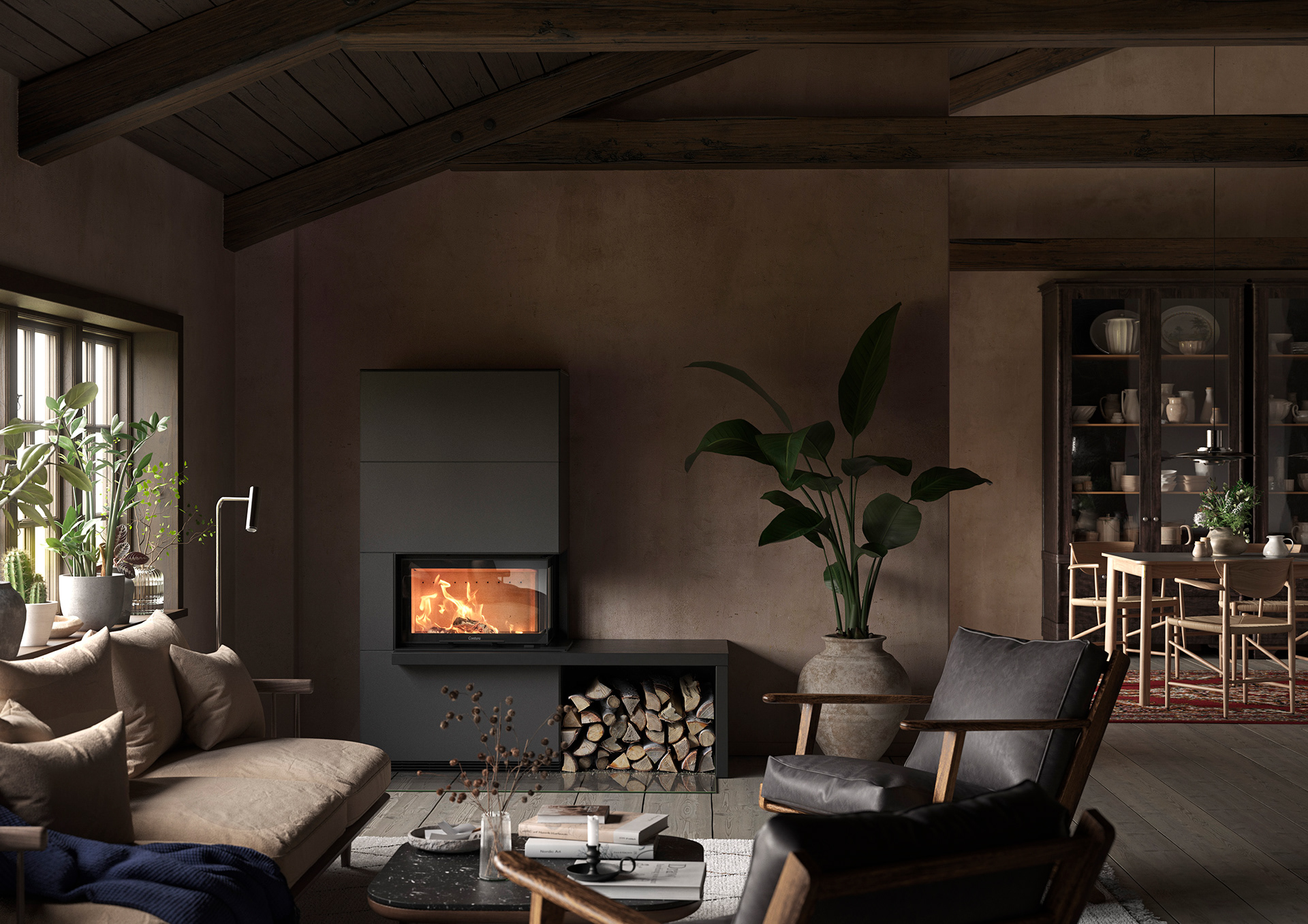 Interior Design and Styling. Contura 3D-production, 3D-artist: Henrik Karlsson 