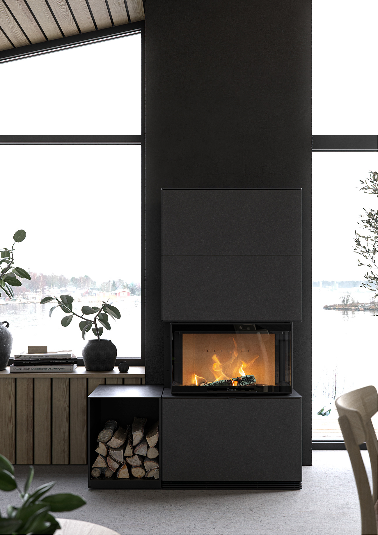 Interior Design and Styling. Contura 3D-production, 3D-artist: Henrik Karlsson 