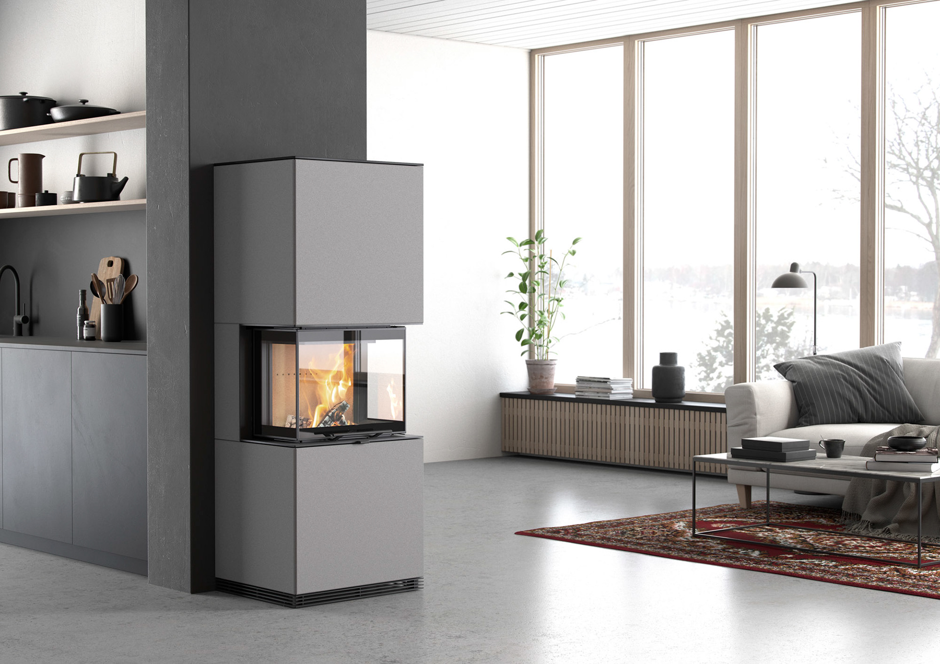 Interior Design and Styling. Contura 3D-production, 3D-artist: Henrik Karlsson 