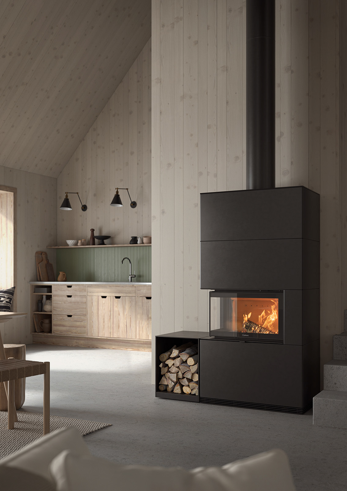 Interior Design and Styling. Contura 3D-production, 3D-artist: Henrik Karlsson 