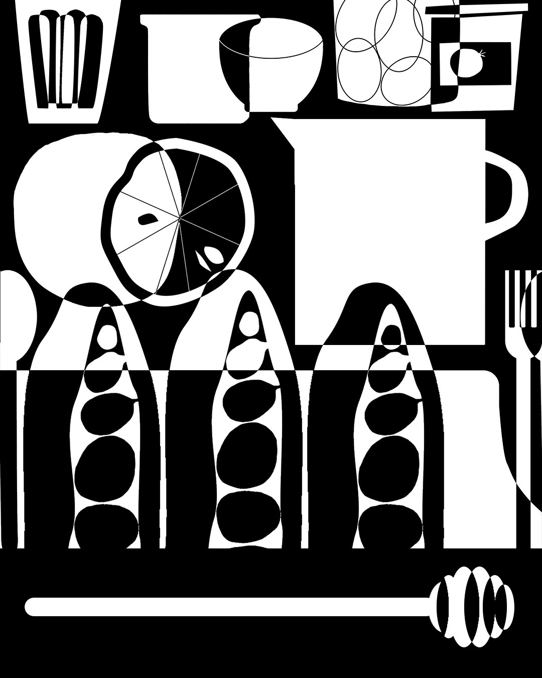 The Conran Shop food department murals, 2016