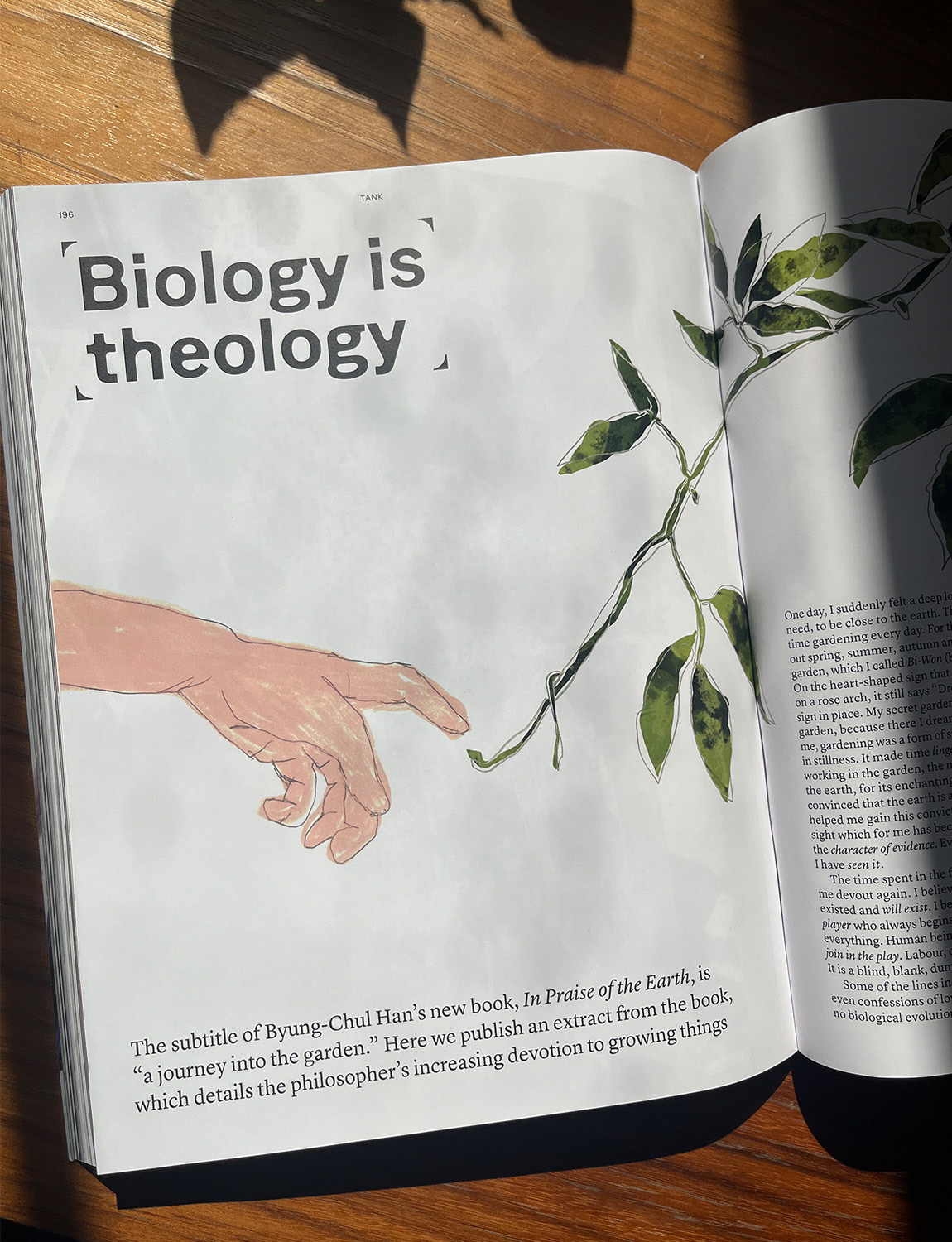 TANK Magazine, Byung-Chul Han Feature, 2025