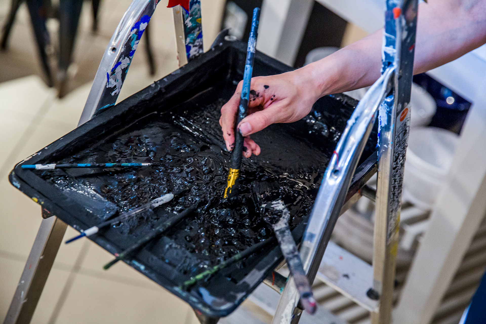 The Conran Shop food department murals, 2016