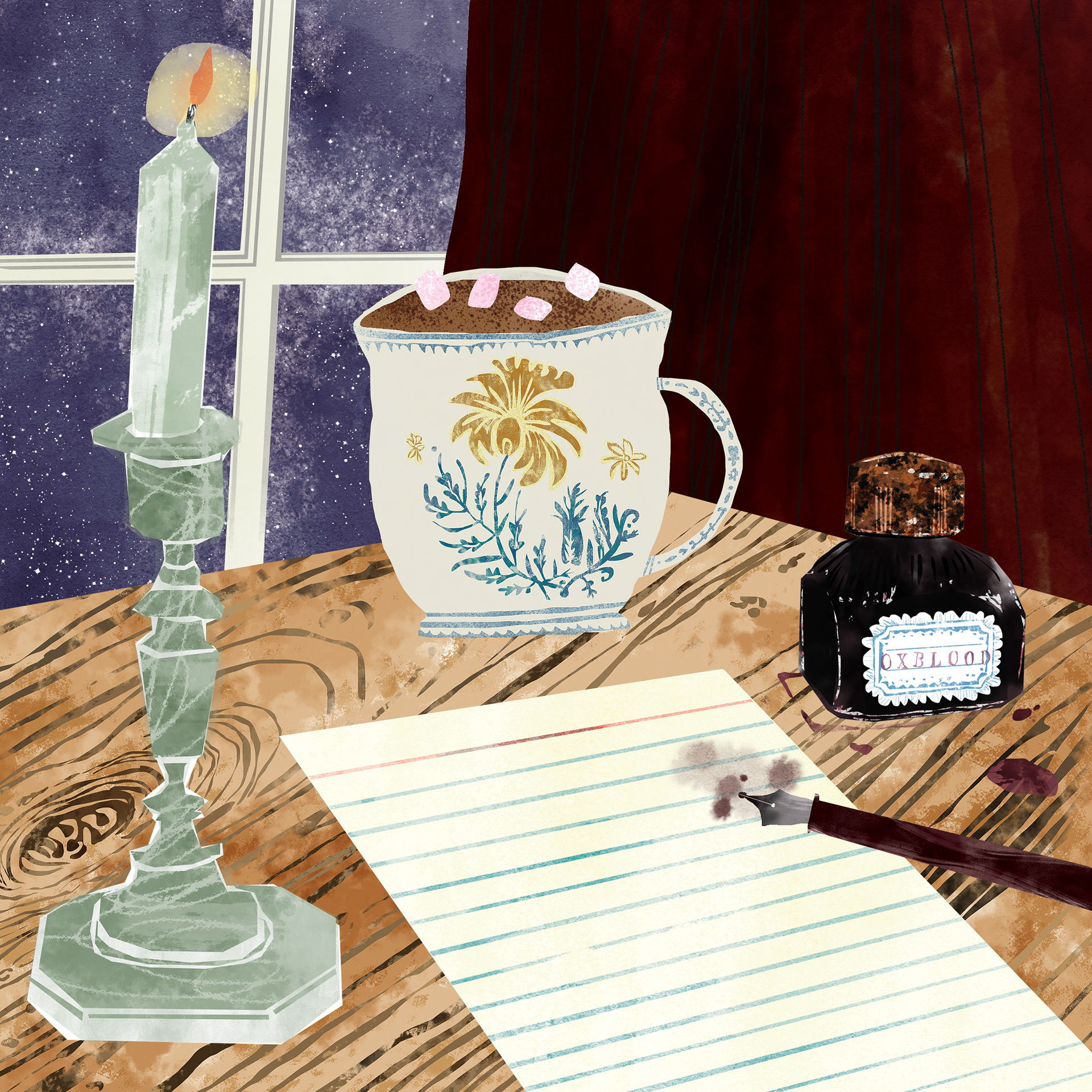 Christmas scene, 2025