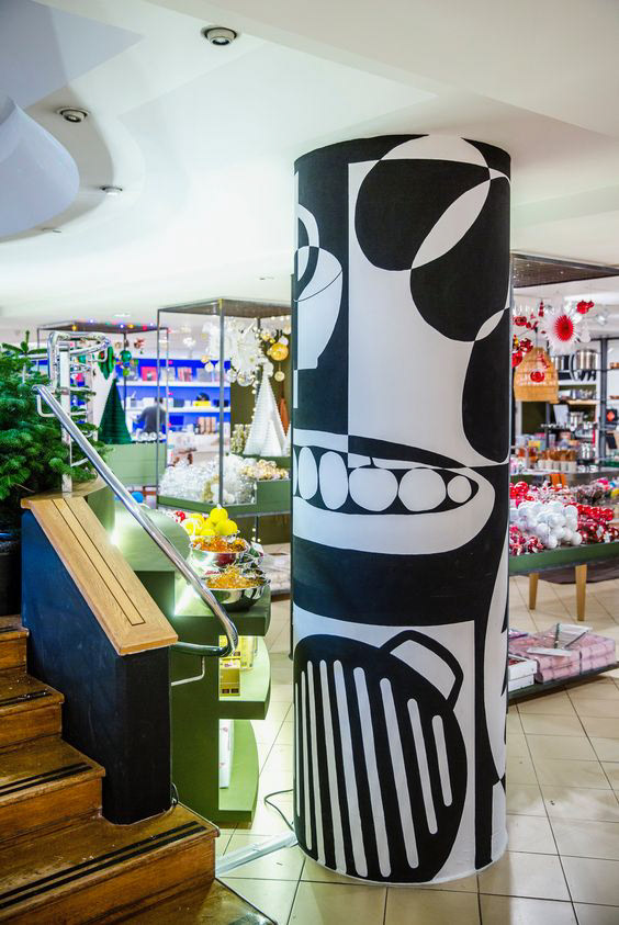 The Conran Shop food department murals, 2016