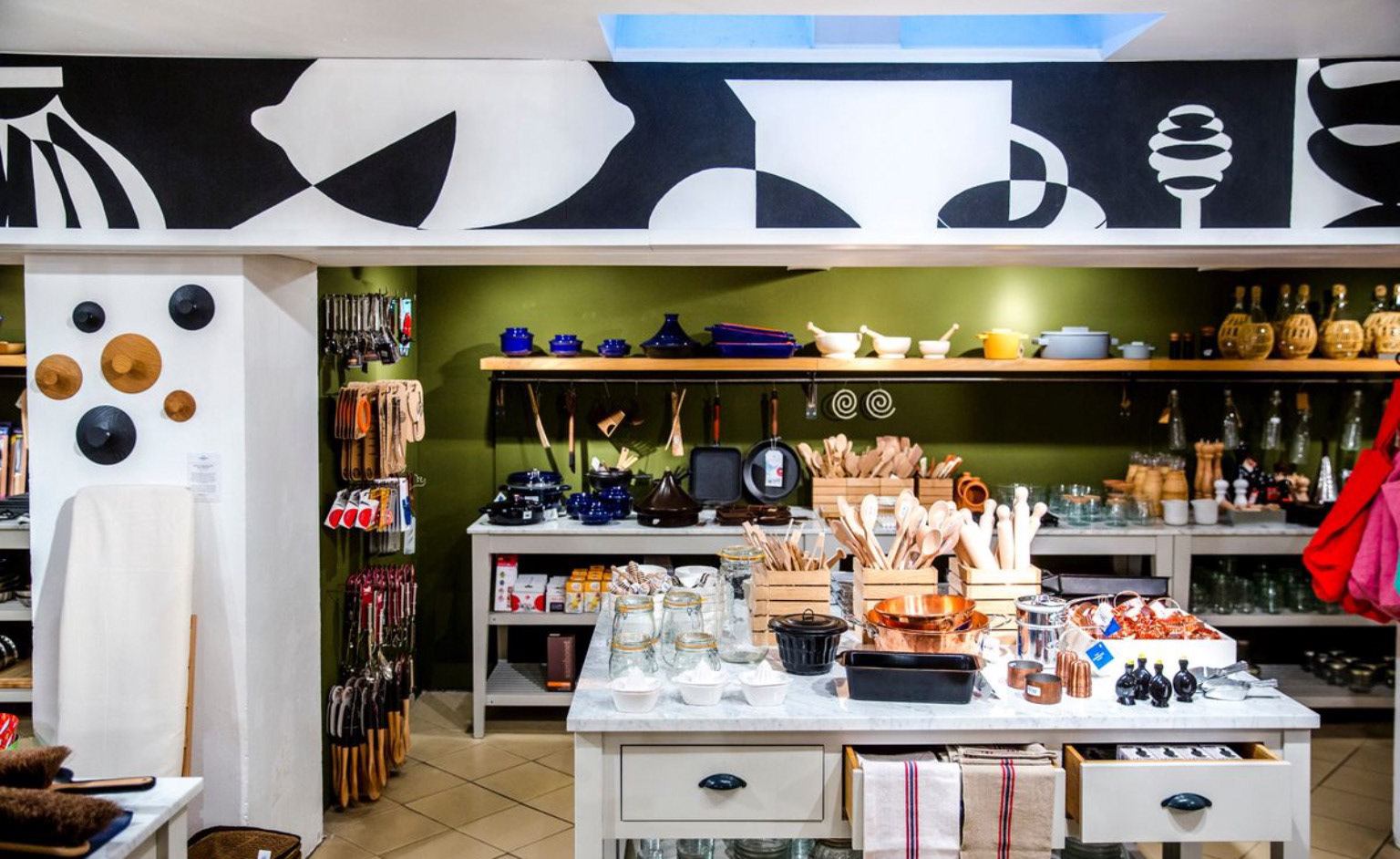 The Conran Shop food department murals, 2016