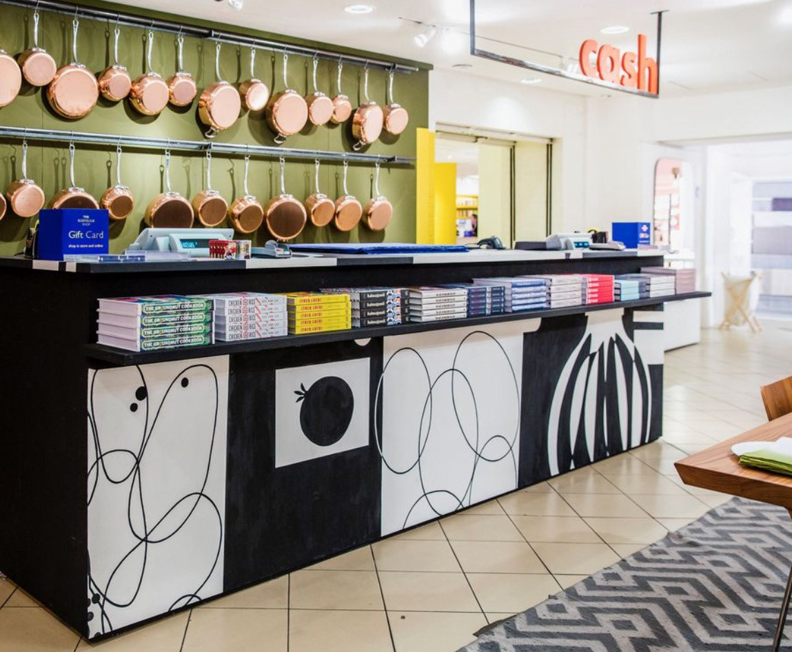 The Conran Shop food department murals, 2016