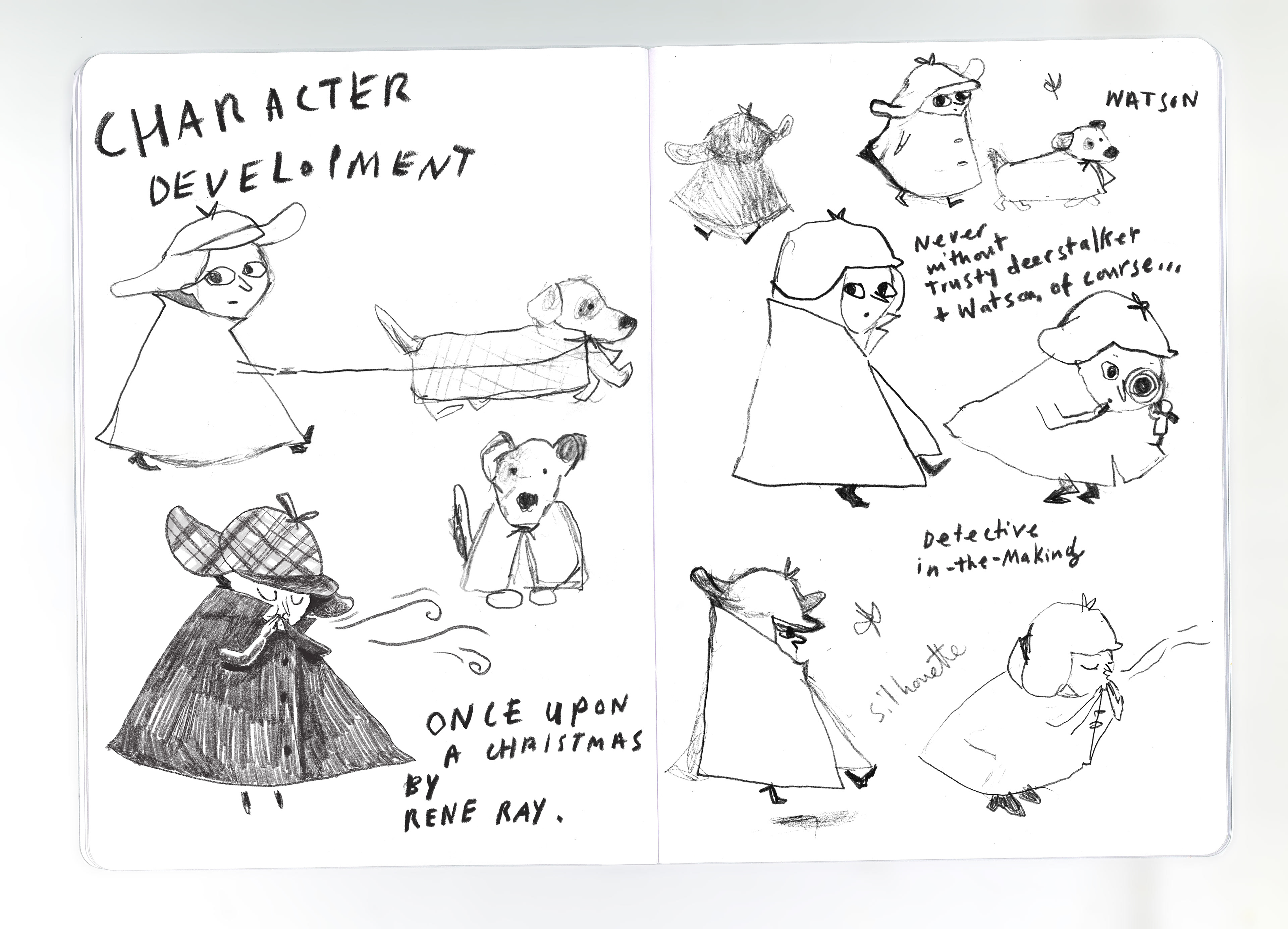 Initial sketches, 2025