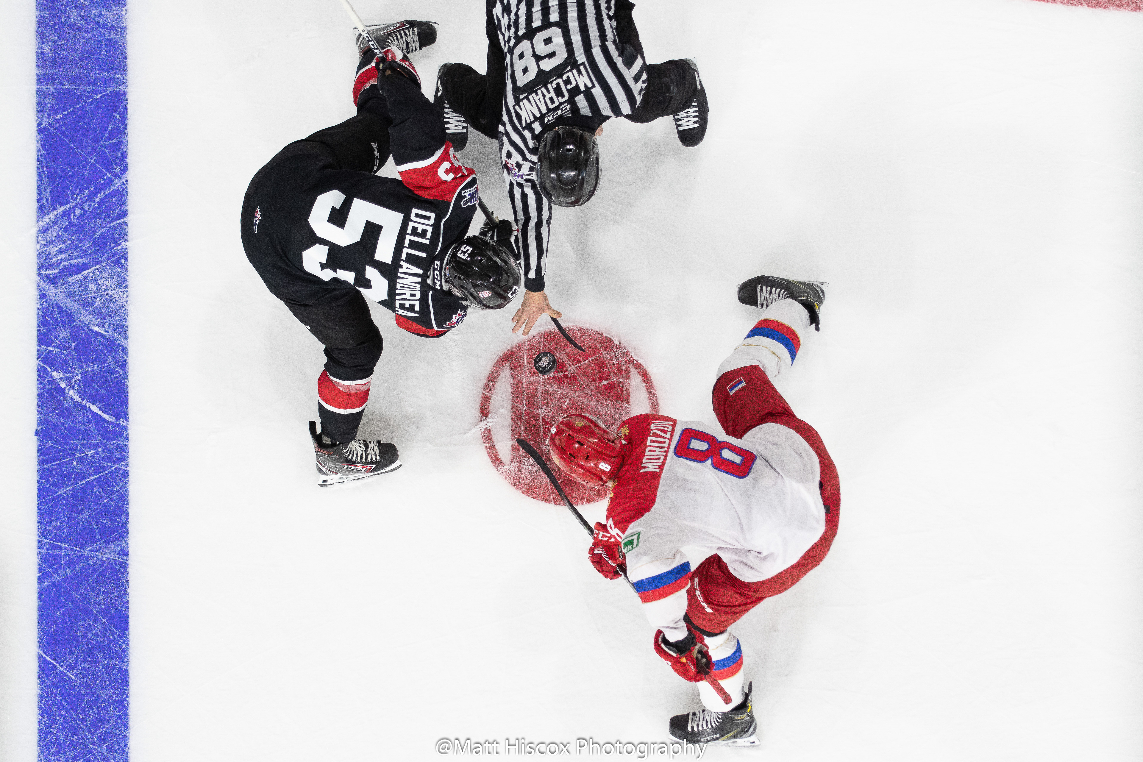 Ty Dellandrea against Ivan Morozov