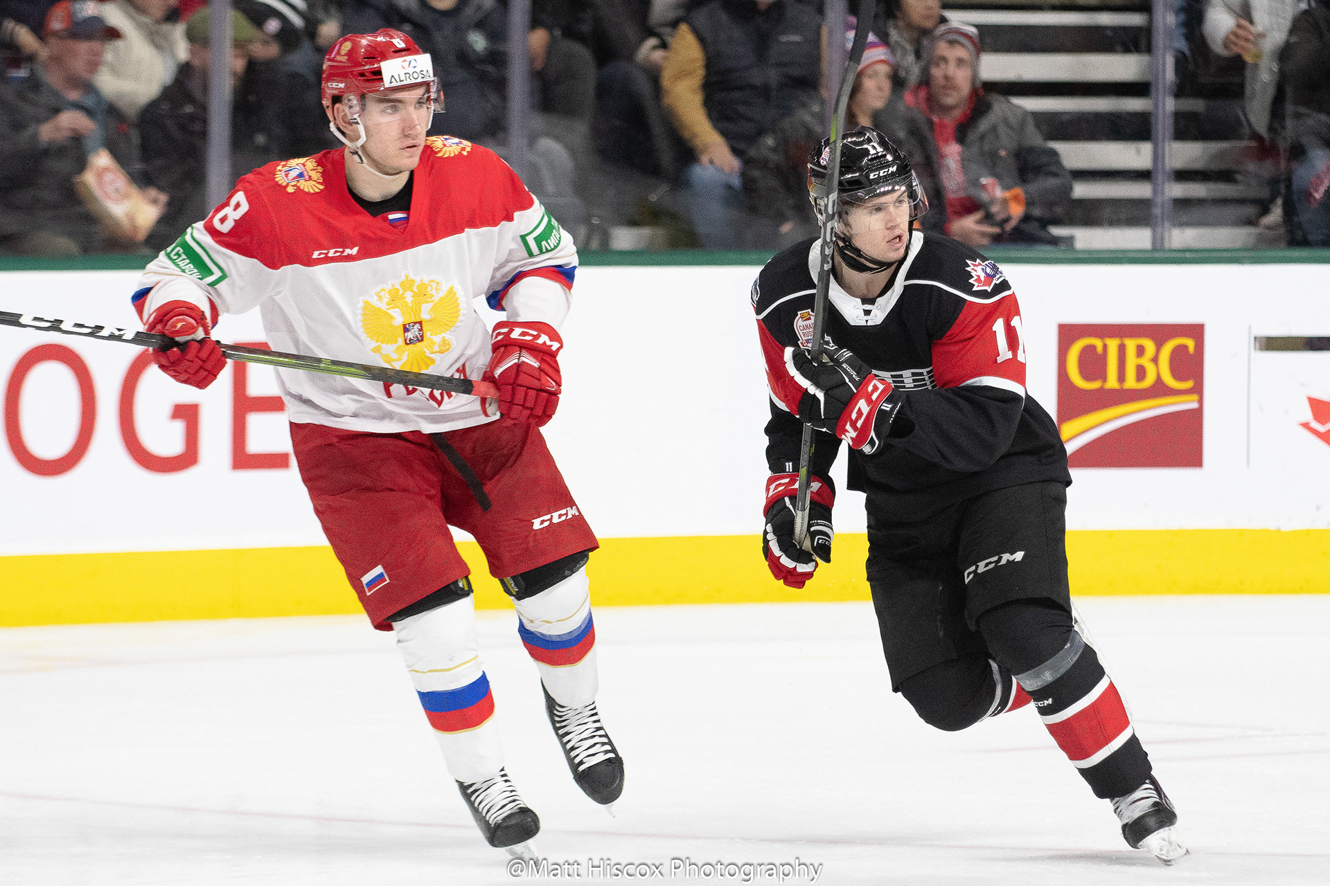 Ivan Morozov and Connor McMichael