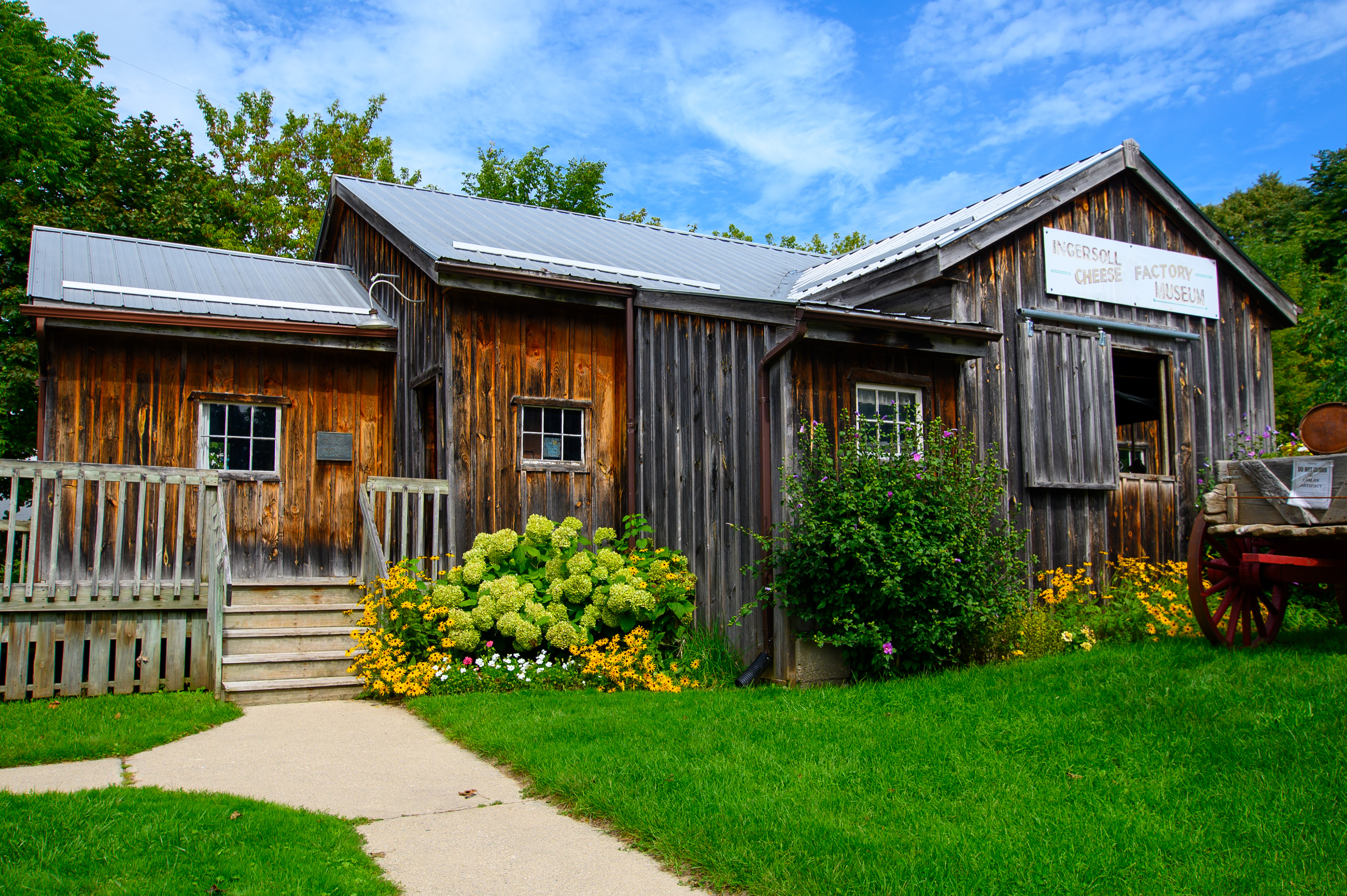Cheese museum in Ingersoll Ontario