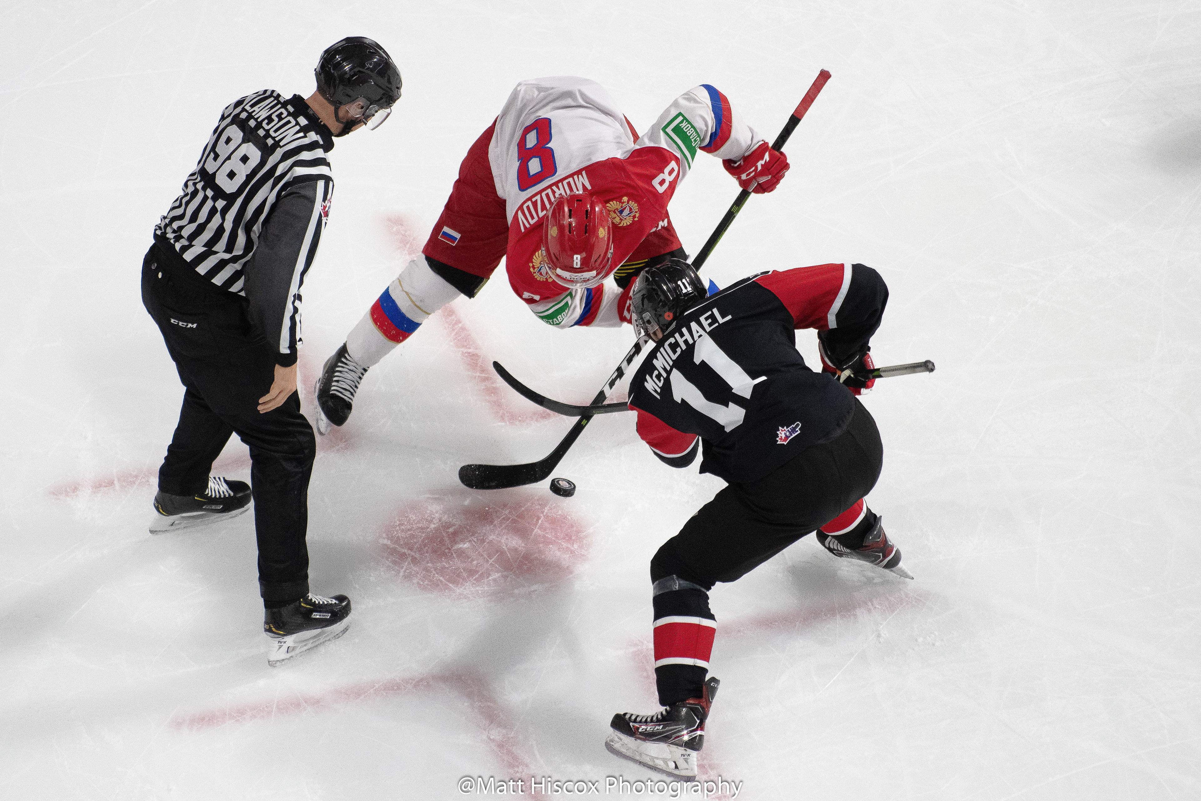 Ivan Morozov against Connor McMichael