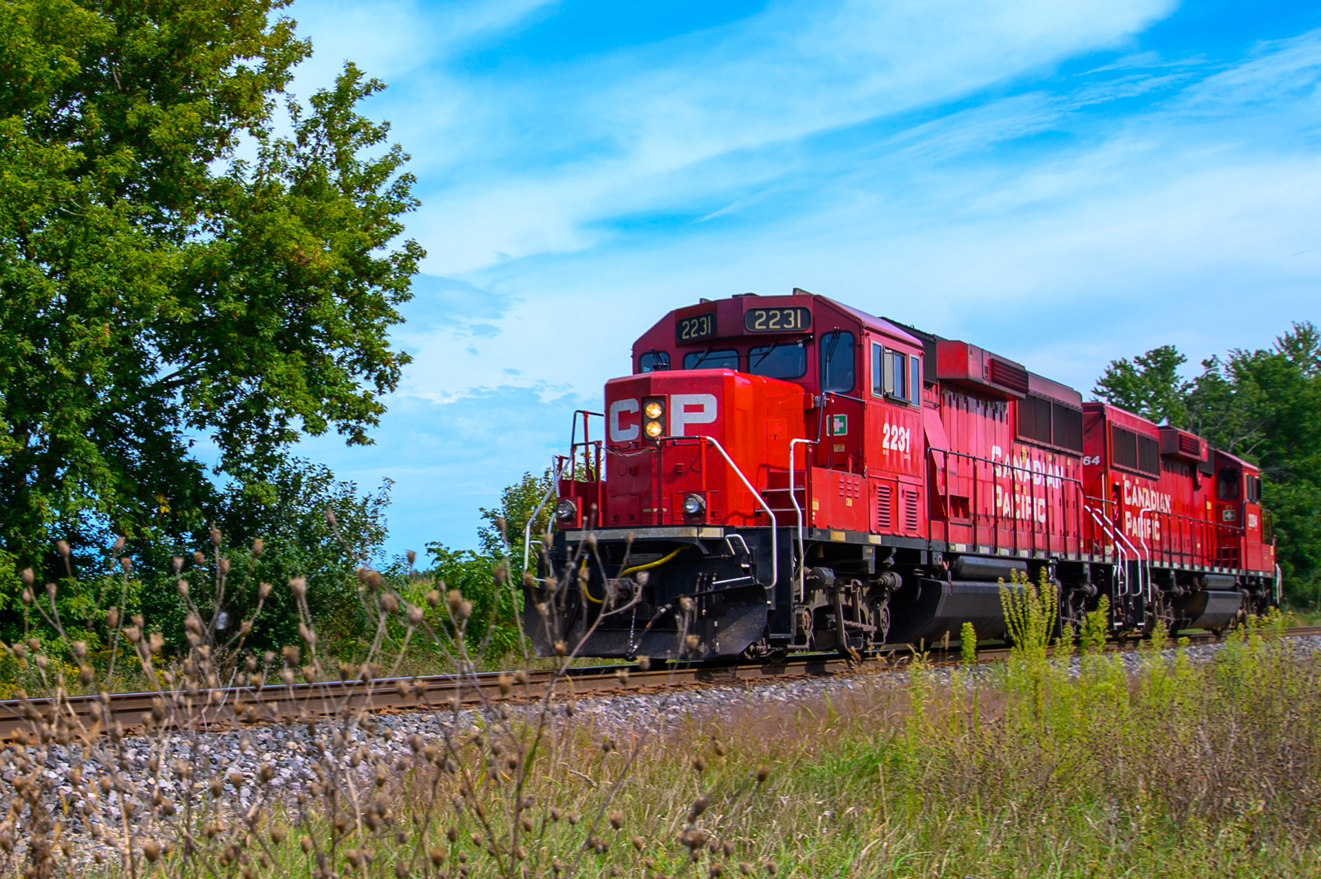 Canadian Pacific Rail Engines 