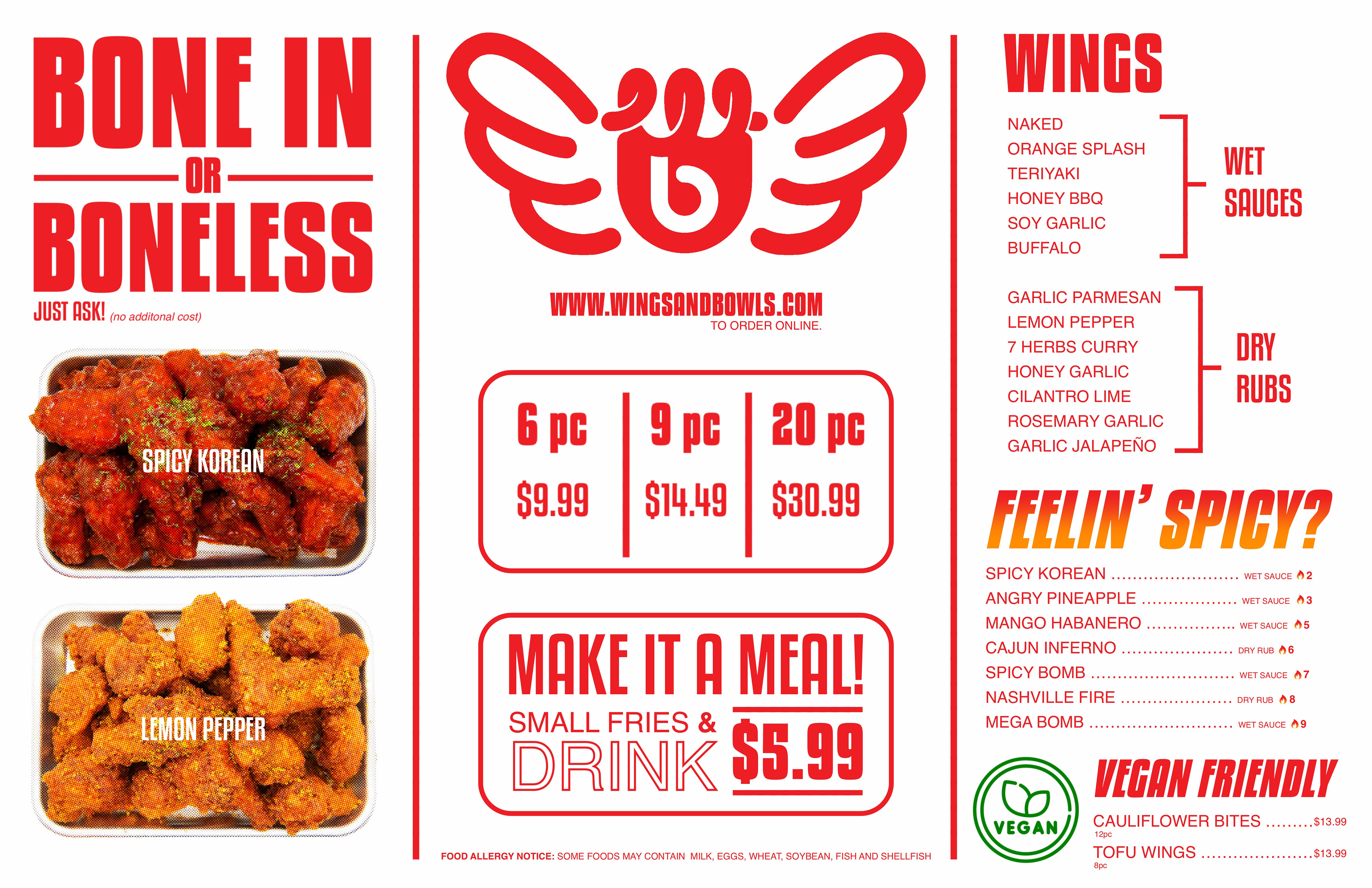 Menu design v1 page 1 of 2