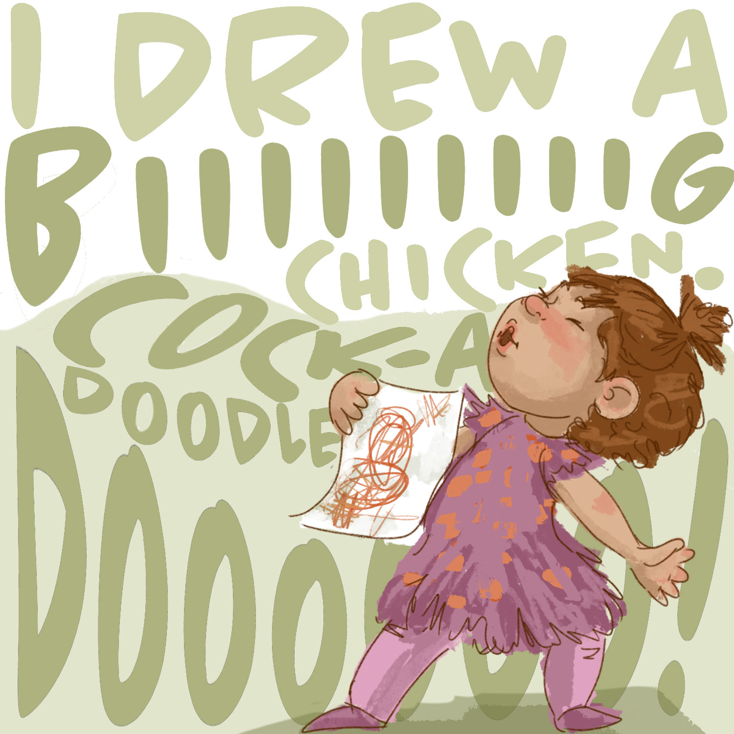 chicken drawing