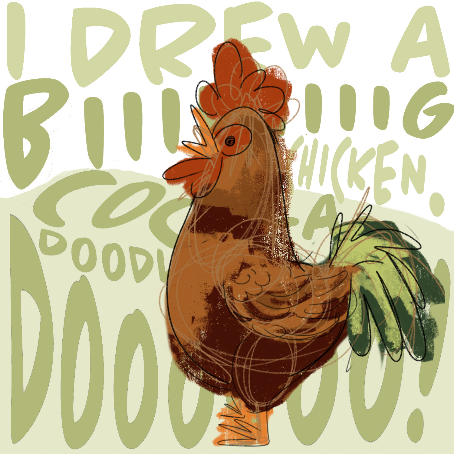the chicken