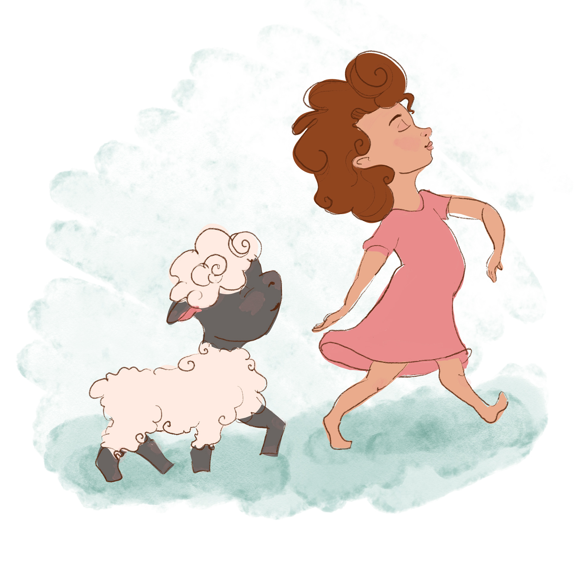 Everywhere that Mary went the lamb was sure to go