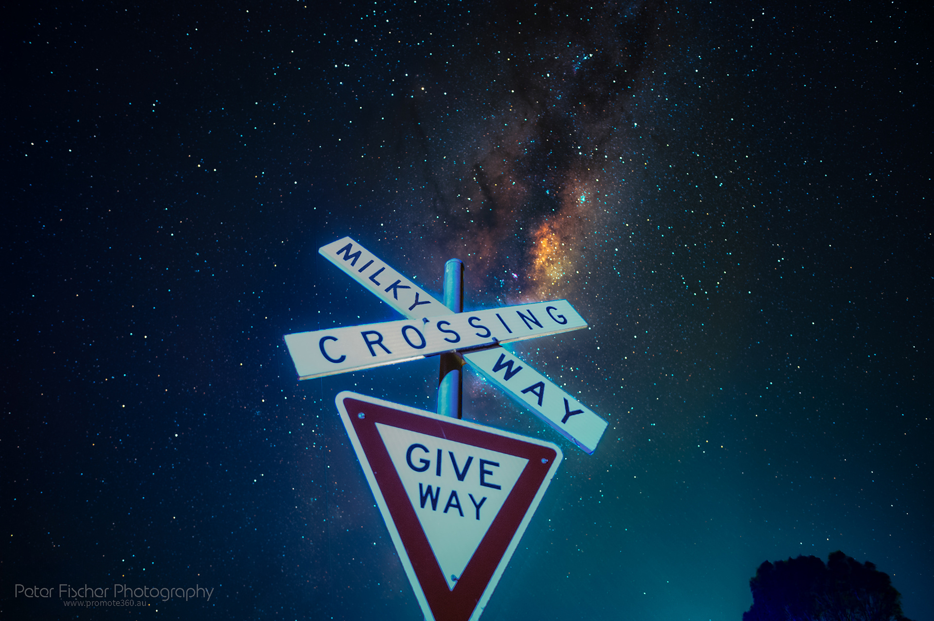 Milky Way Crossing, Kilmore East, Victoria, Australia