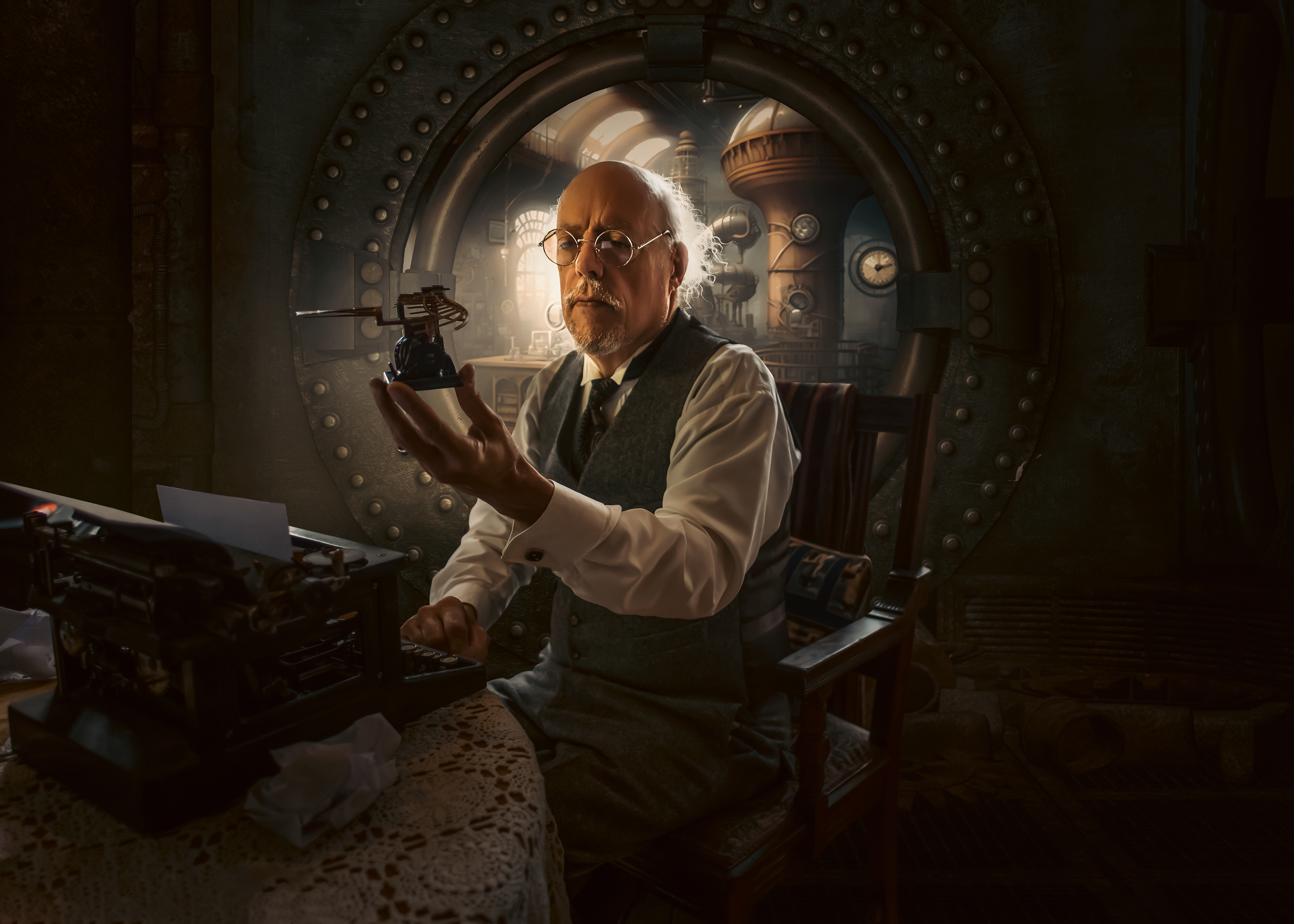 Marina Shipova / Fine Art Photography - Epic Adventures / Steampunk series